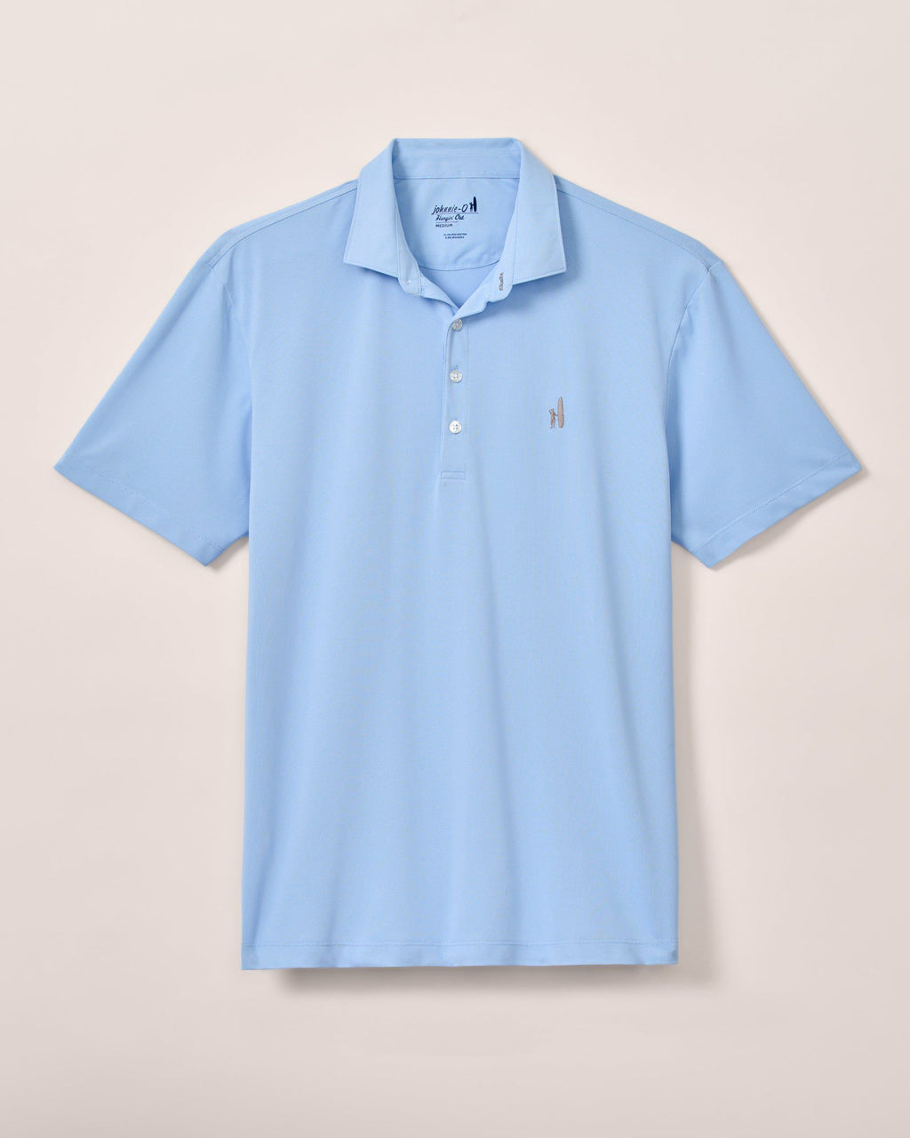 Johnnie-O Performance Mesh Polo - Stevie Solid, Kona