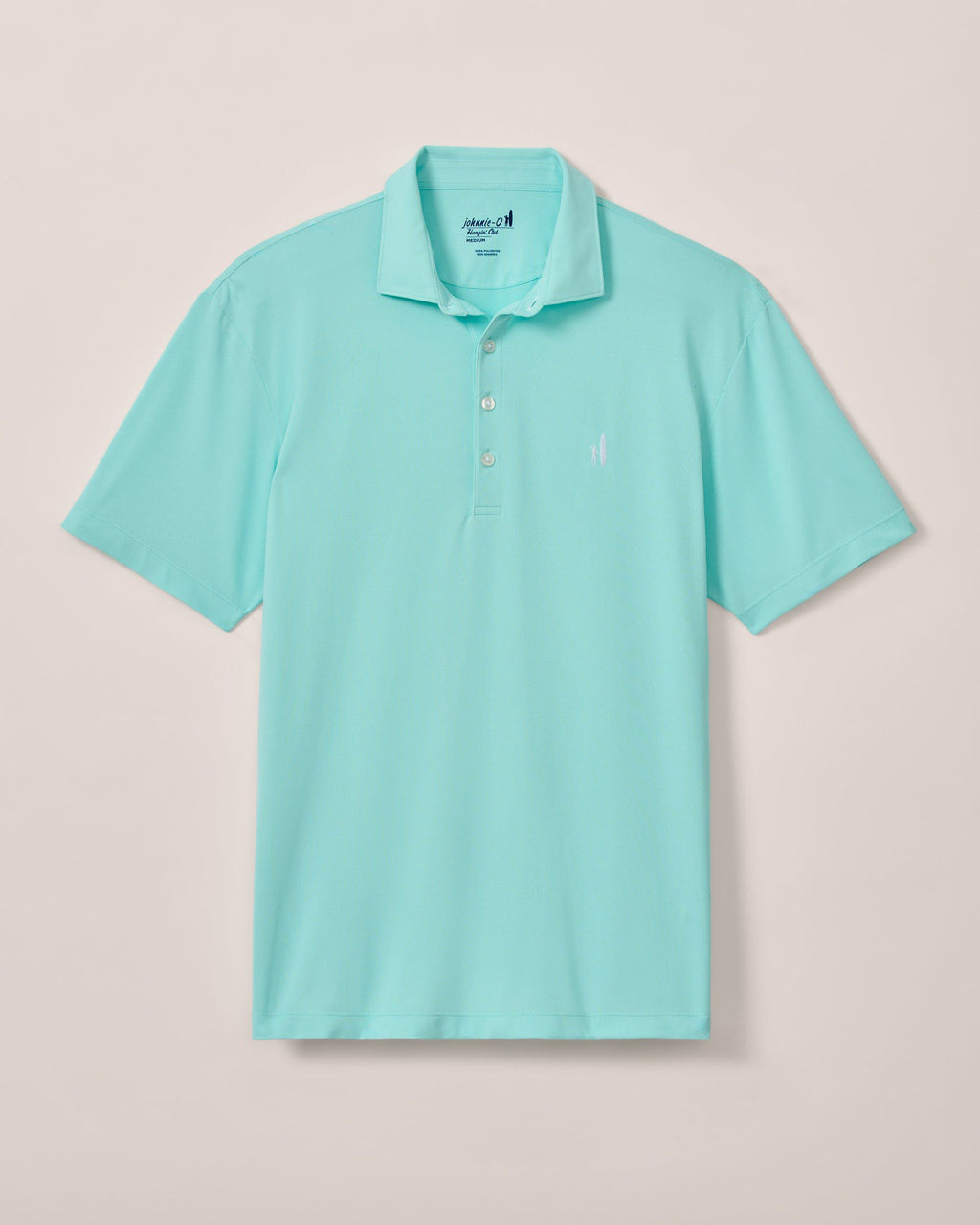 Johnnie-O Performance Mesh Polo - Stevie Solid, Sardinia