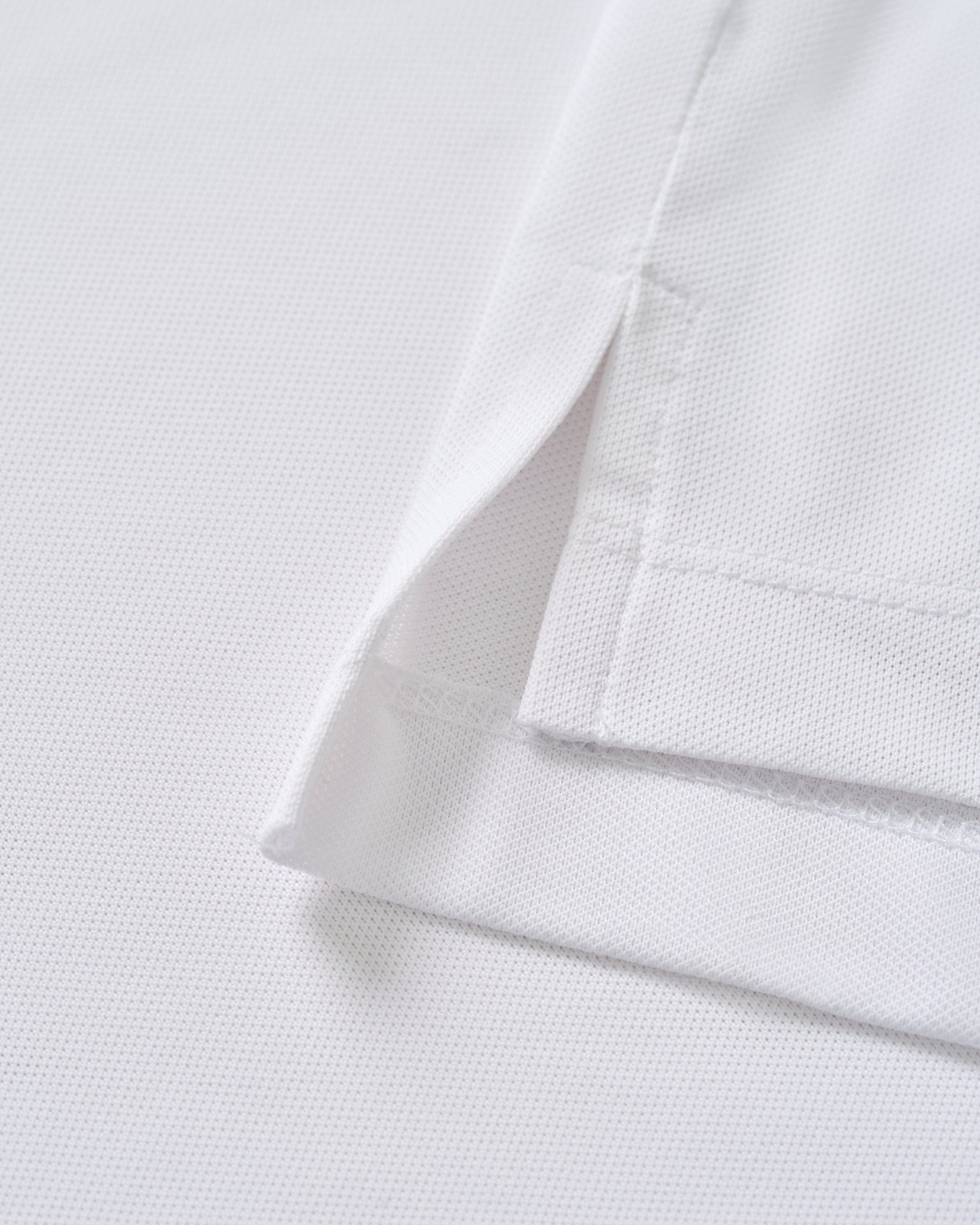 Johnnie-O Performance Mesh Polo - Stevie Solid, White