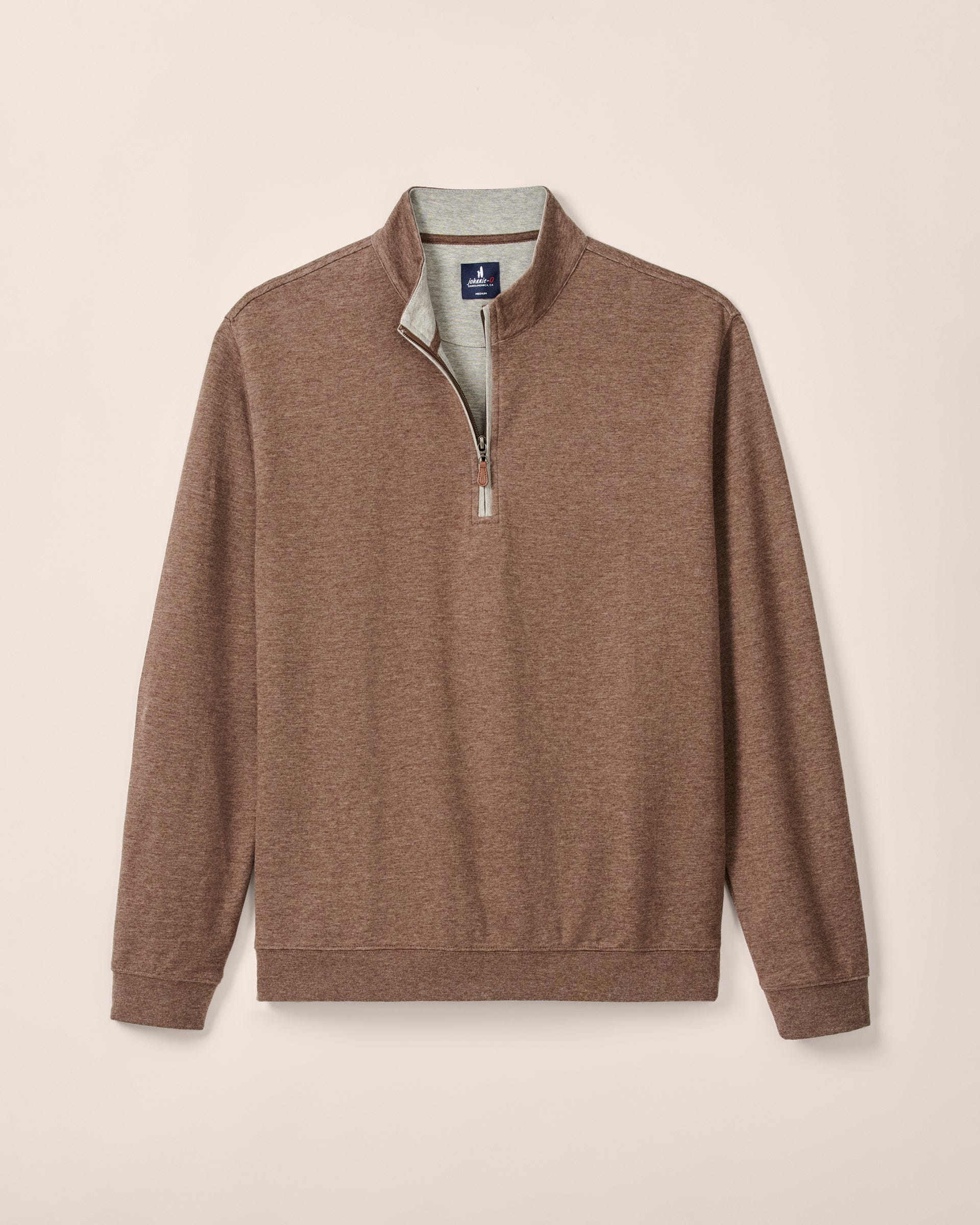Johnnie-O Sully 1/4 Zip Pullover, Grizzly