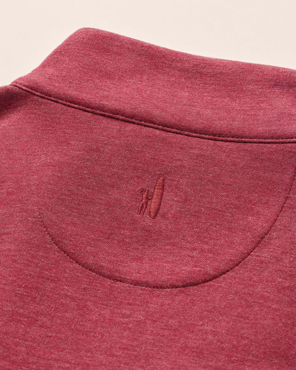 Johnnie-O Big & Tall Sully 1/4 Zip Pullover, Port