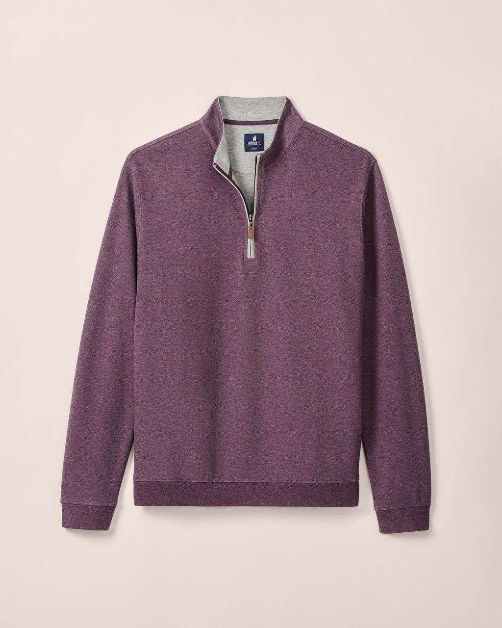 Johnnie-O Sully 1/4 Zip Pullover, Royal Plum