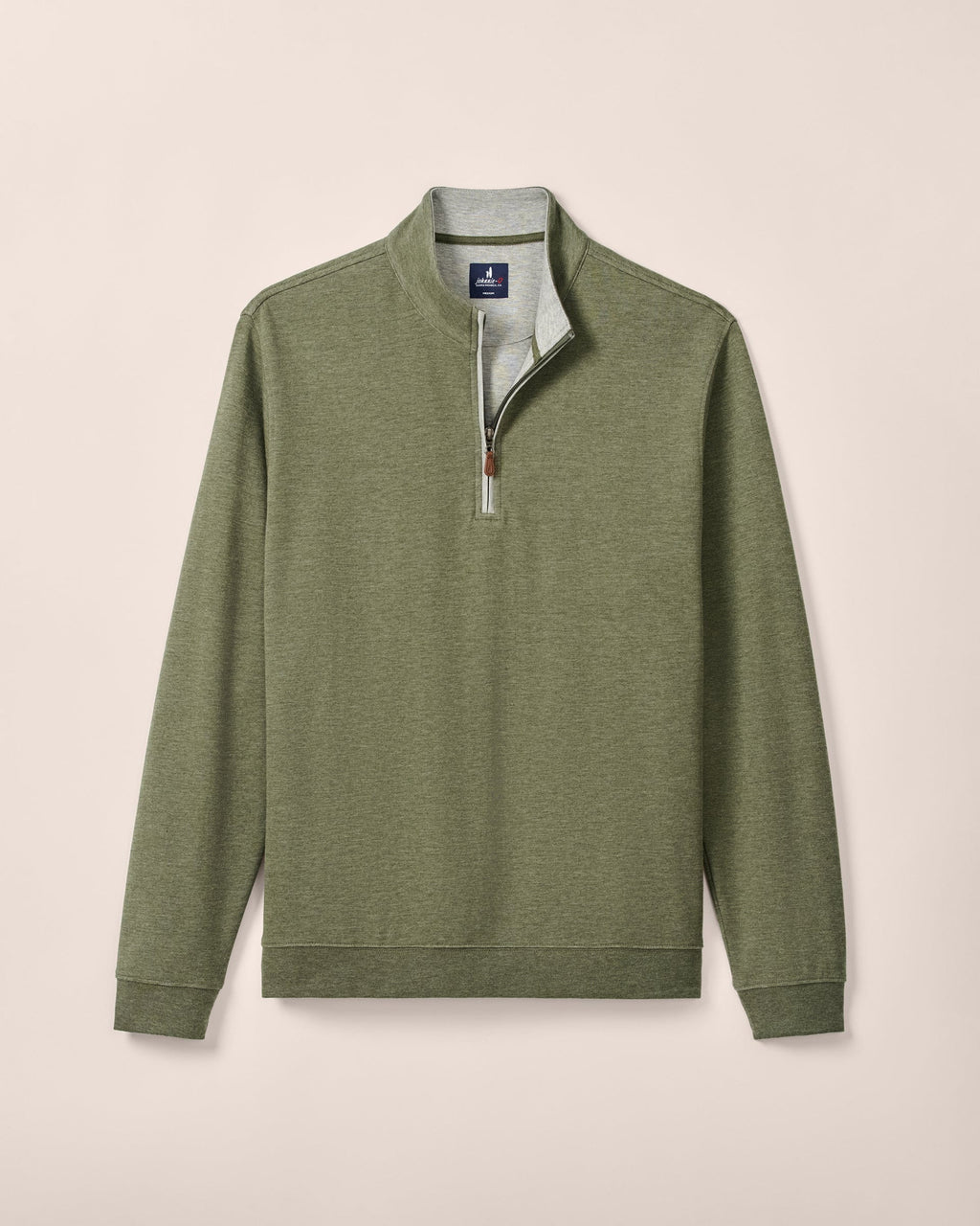 Johnnie-O Big & Tall Sully 1/4 Zip Pullover, Port