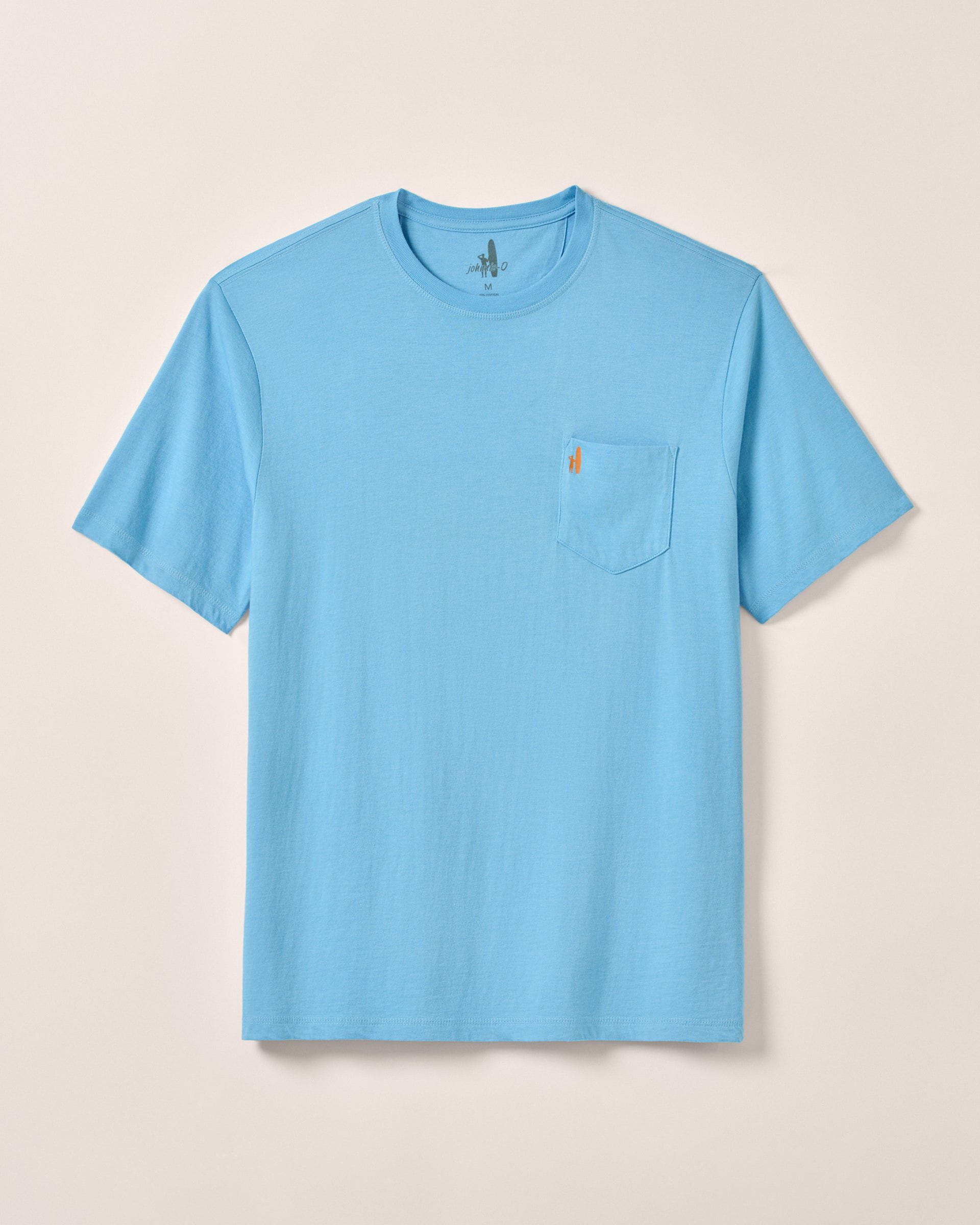 Johnnie-O Sun Line Pocket T-Shirt, Maliblu