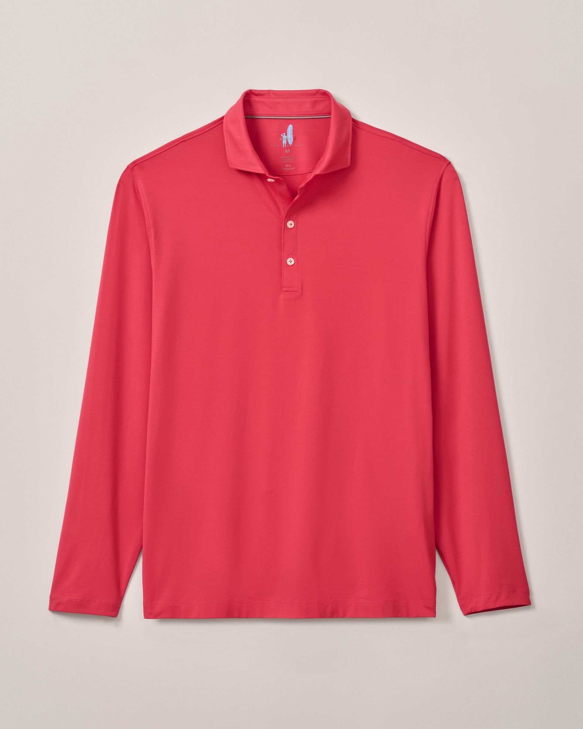 Johnnie-O Featherweight Long Sleeve Performance Polo - Swing