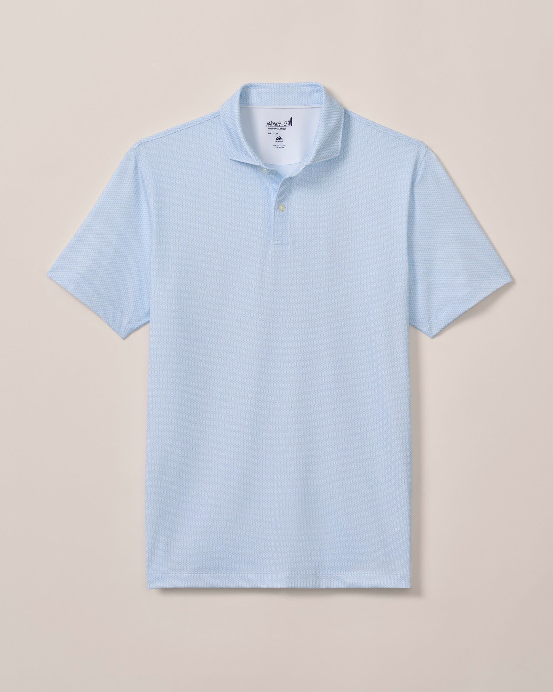 Johnnie-O Performance Jersey Polo - Teo, Maliblu
