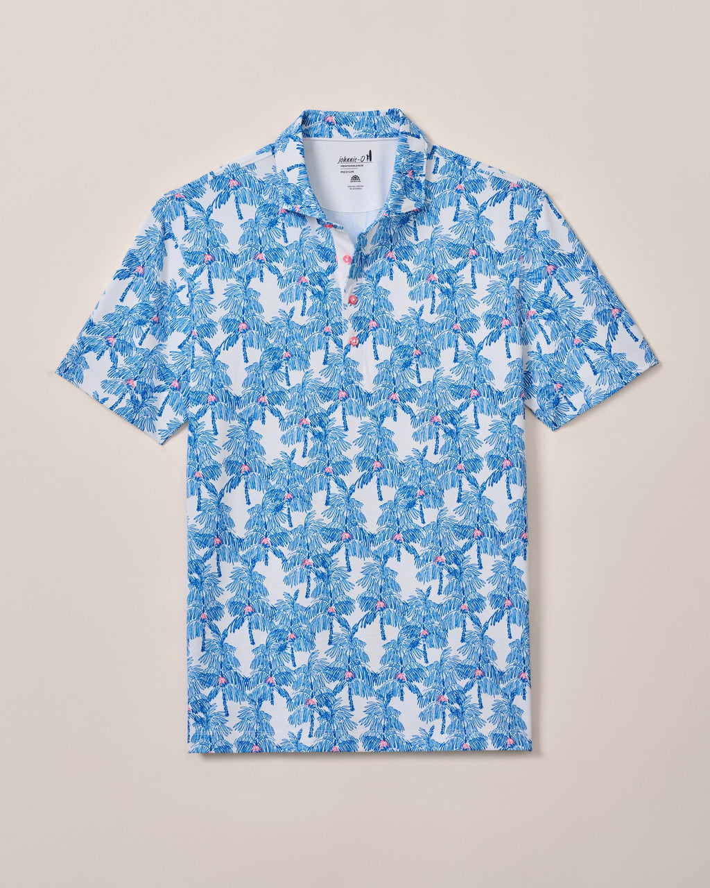 Johnnie-O Performance Mesh Polo - The Grove, Palisades Blue