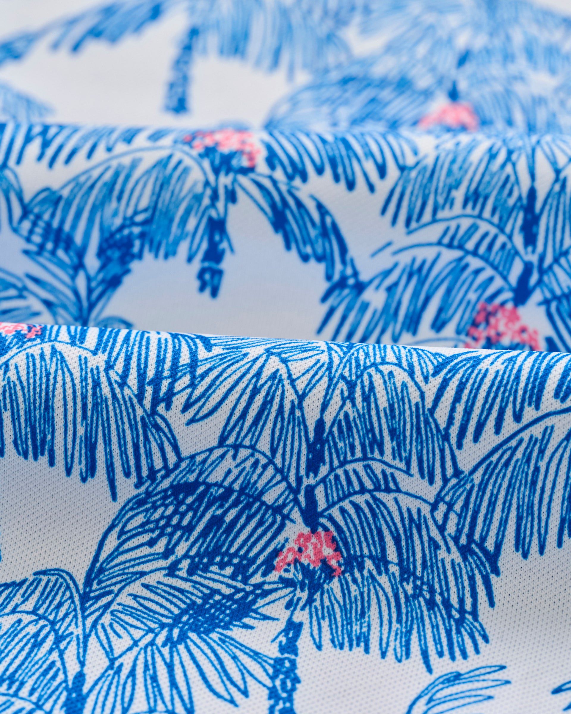 Johnnie-O Performance Mesh Polo - The Grove, Palisades Blue