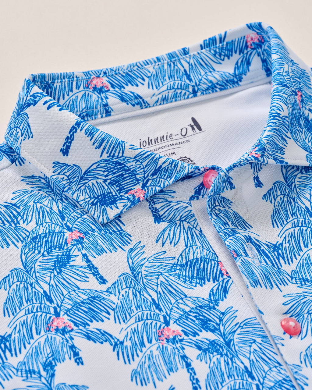 Johnnie-O Performance Mesh Polo - The Grove, Palisades Blue
