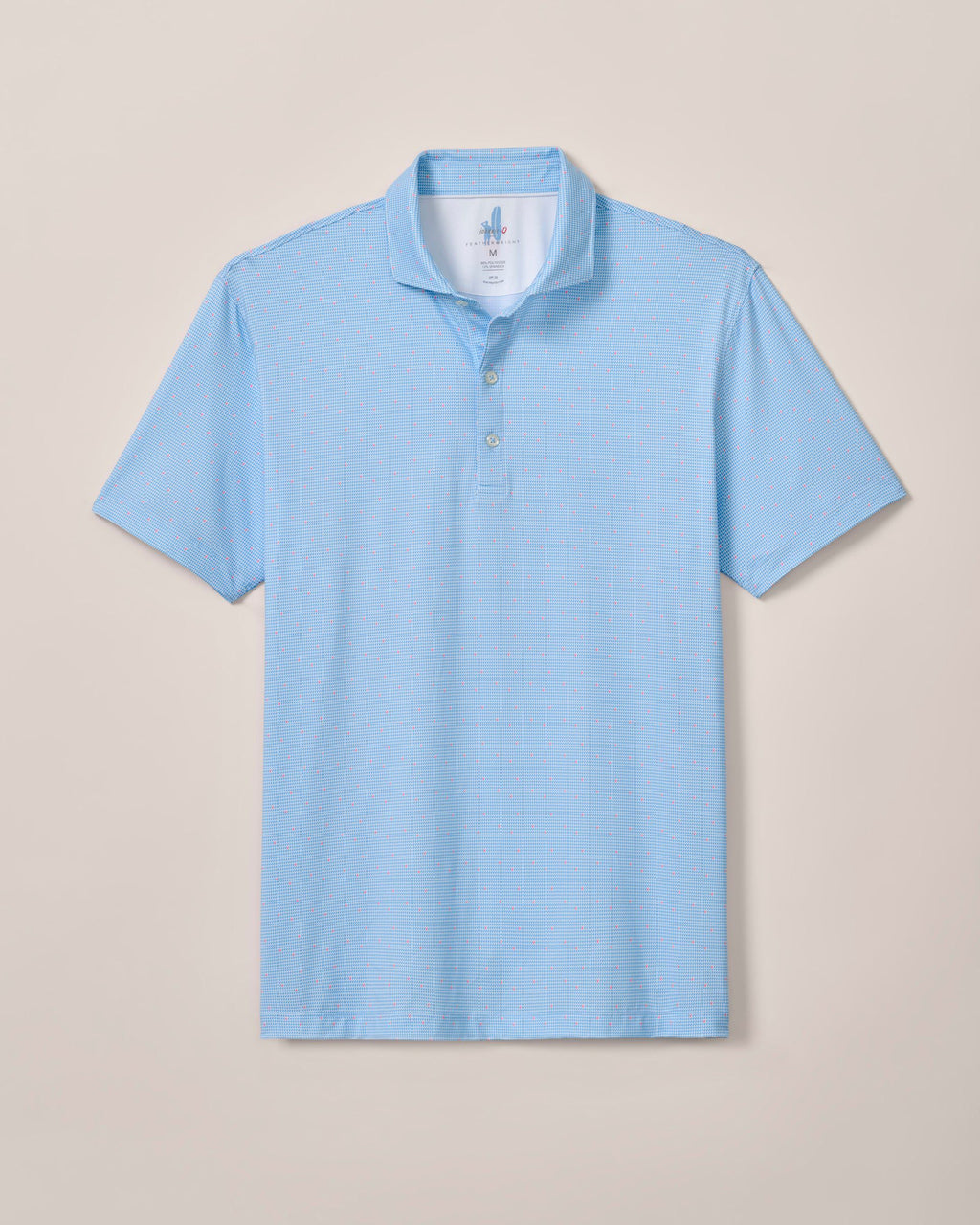 Johnnie-O Featherweight Performance Polo - Tundra, Maliblu