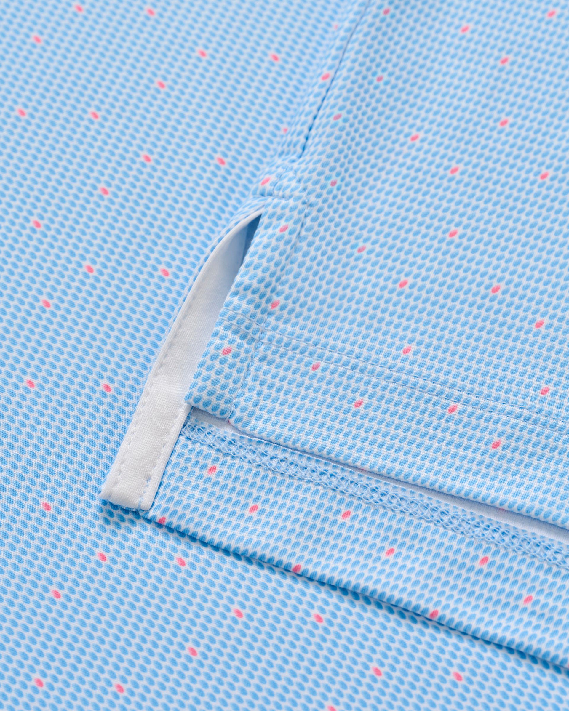 Johnnie-O Featherweight Performance Polo - Tundra, Maliblu