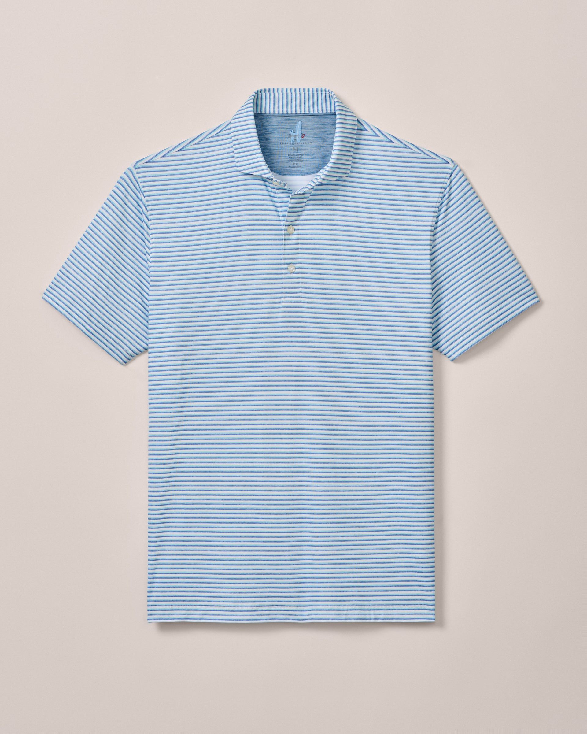 Johnnie-O Featherweight Performance Polo - Warwick Stripe