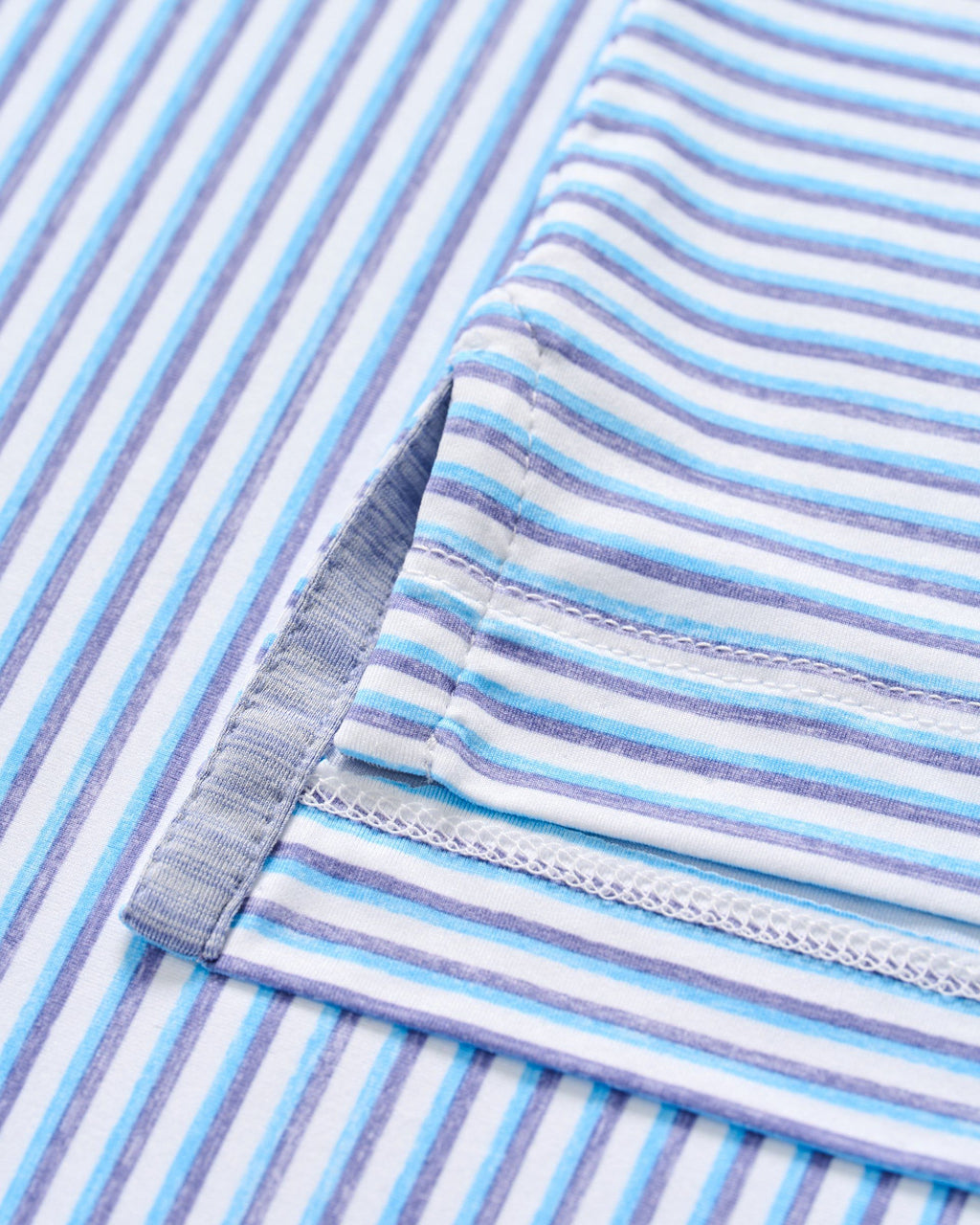 Johnnie-O Featherweight Performance Polo - Warwick Stripe