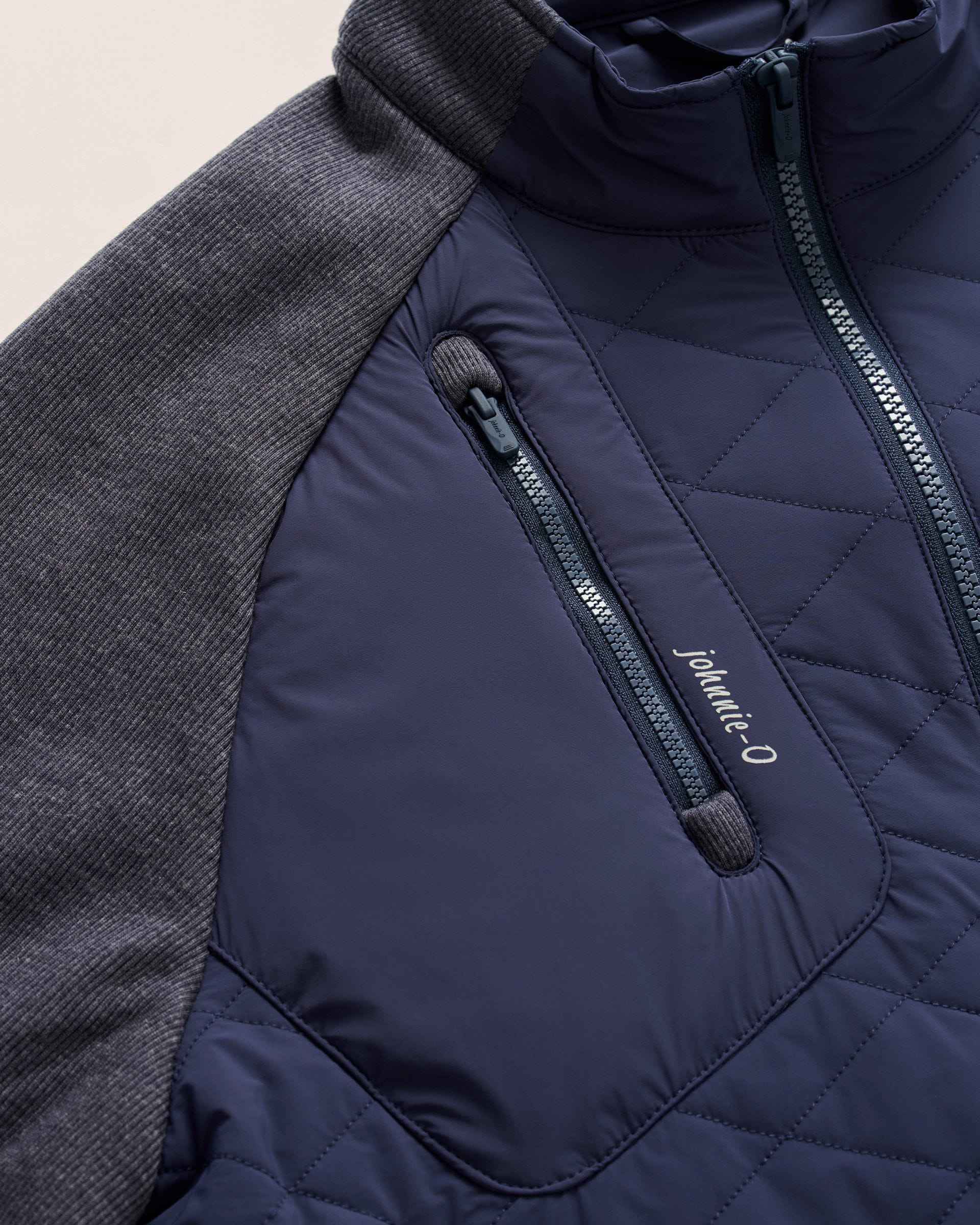 Johnnie-O Weller Lightweight Performance Fleece Jacket