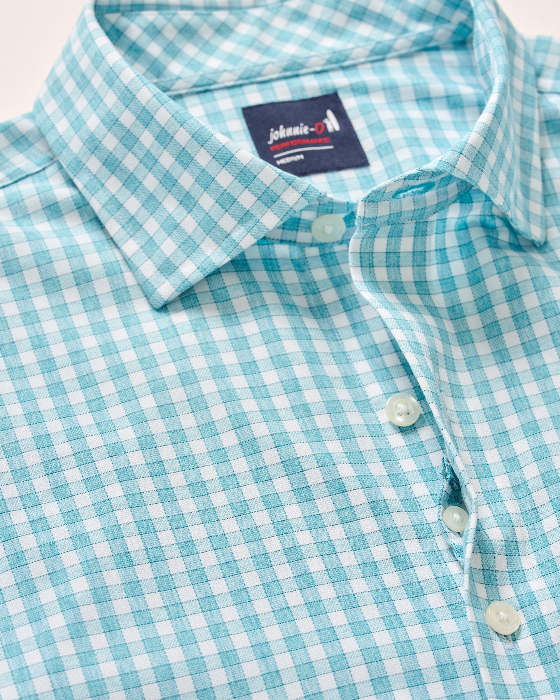 Johnnie-O Everyday Performance Button Down Shirt - Westwood Check, Haze