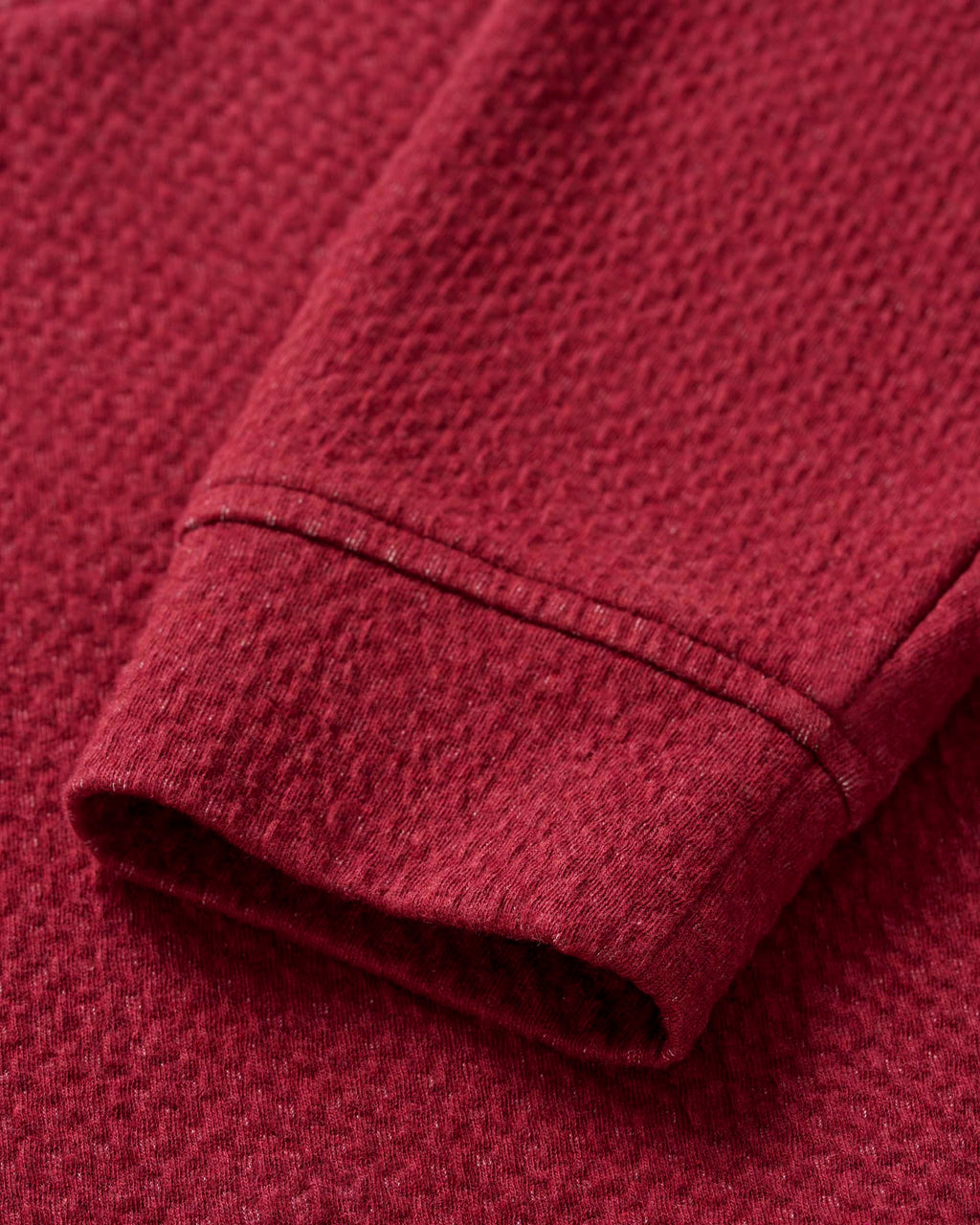 Johnnie-O Zoeller Ripple Knit 1/4 Zip Popover Hoodie