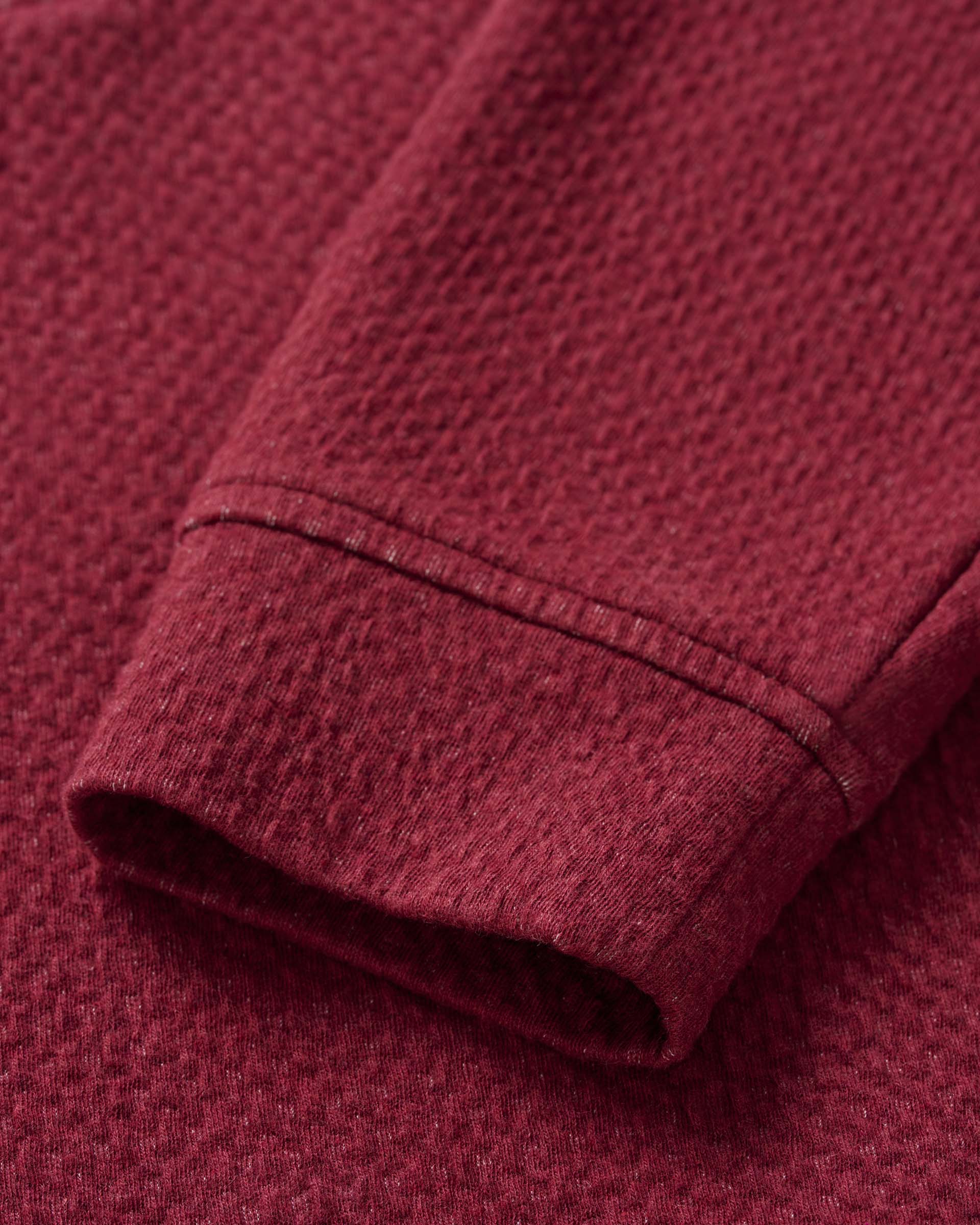 Johnnie-O Zoeller Ripple Knit 1/4 Zip Popover Hoodie