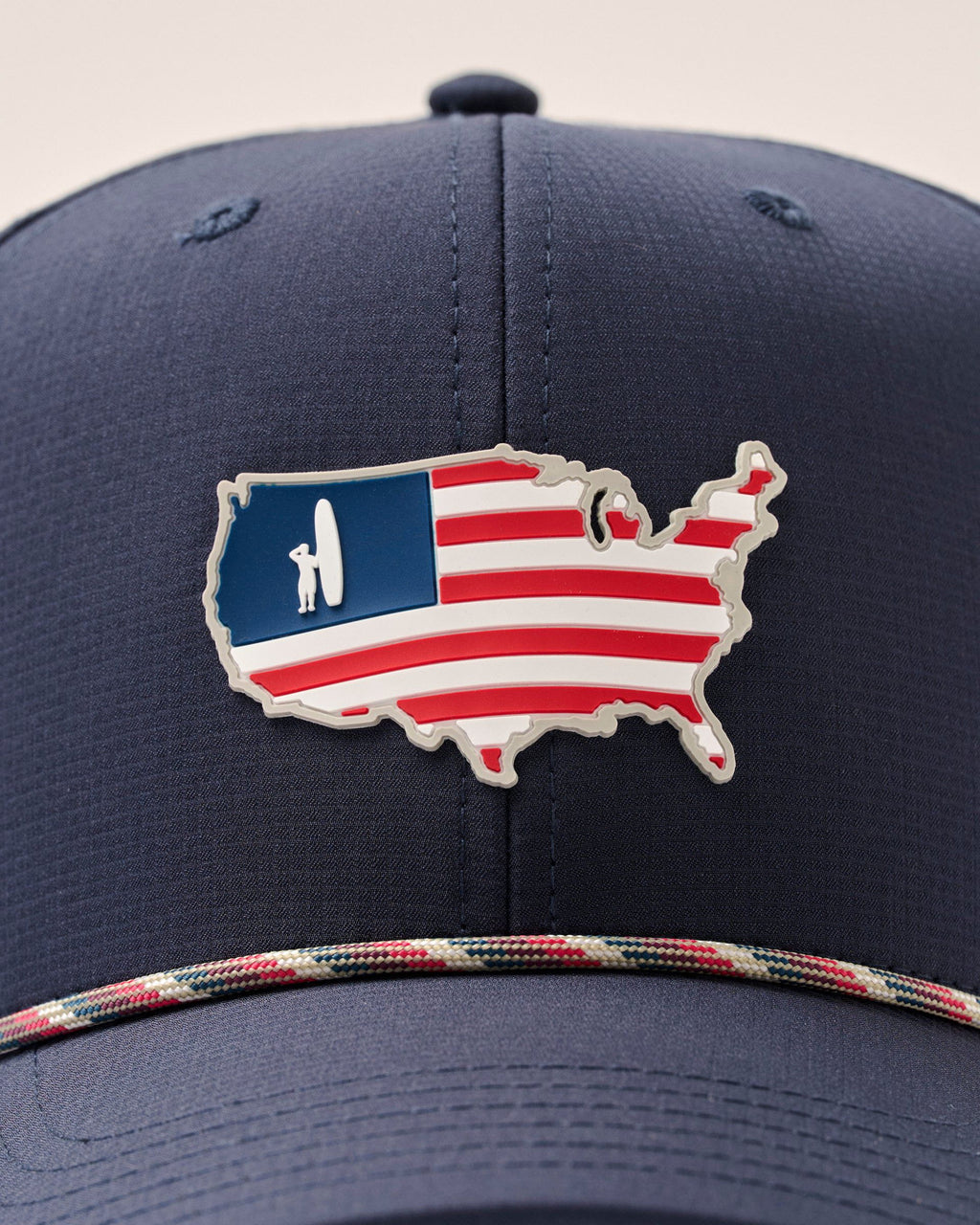 Johnnie-O Flagler Logo Rope Hat