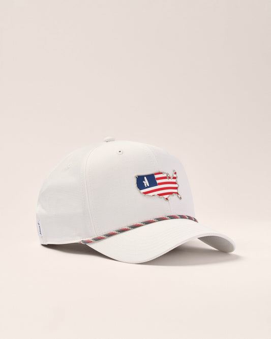 Johnnie-O Flagler Logo Rope Hat