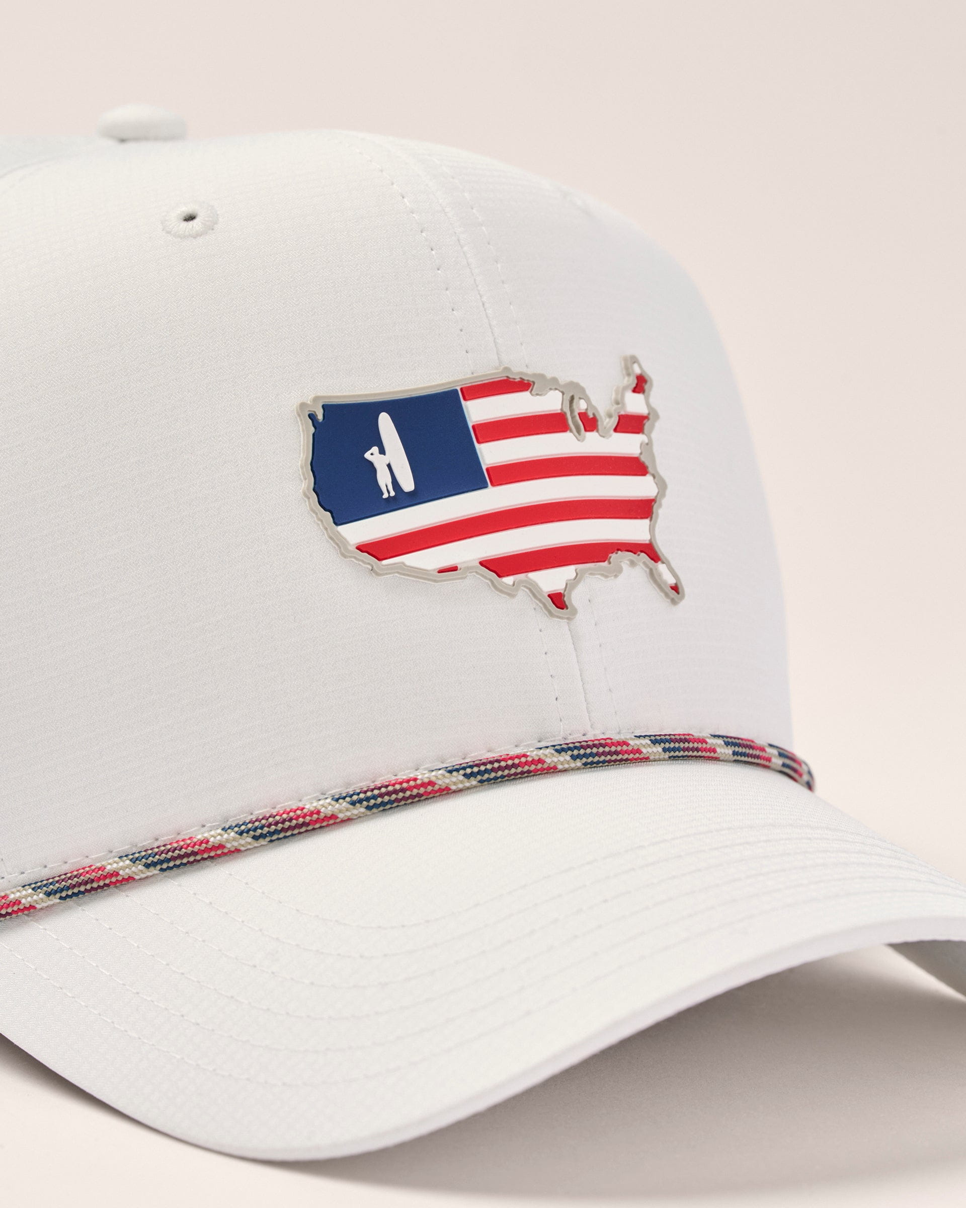 Johnnie-O Flagler Logo Rope Hat