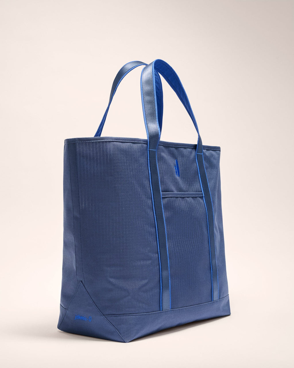 Johnnie-O Lined Beach Tote, Navy