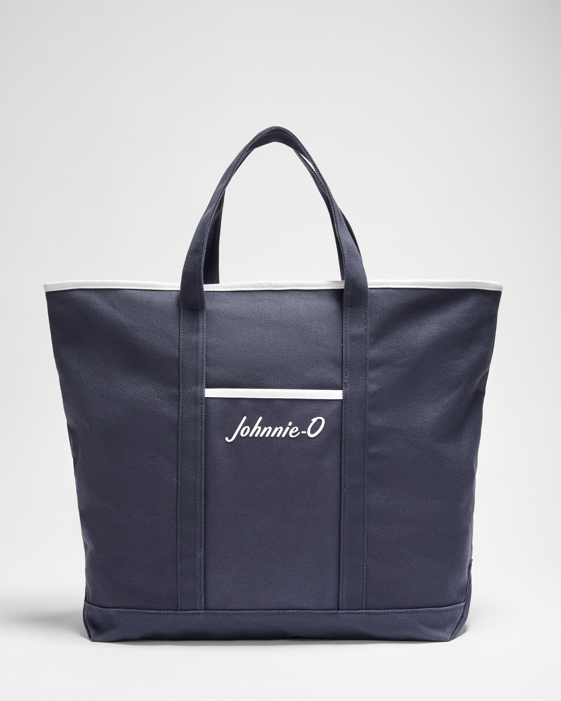 Johnnie-O Logo Signature Tote, Navy