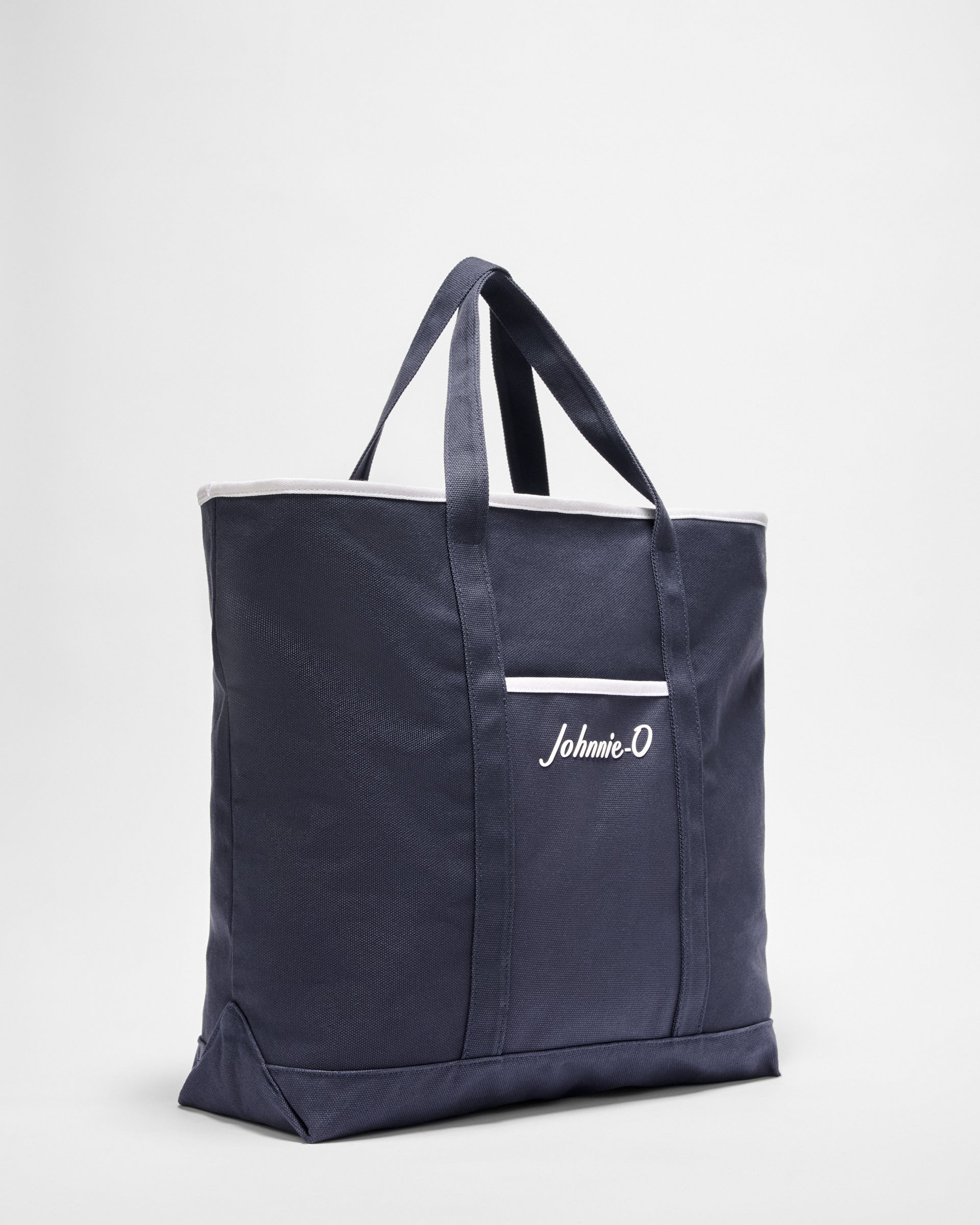 Johnnie-O Logo Signature Tote, Navy