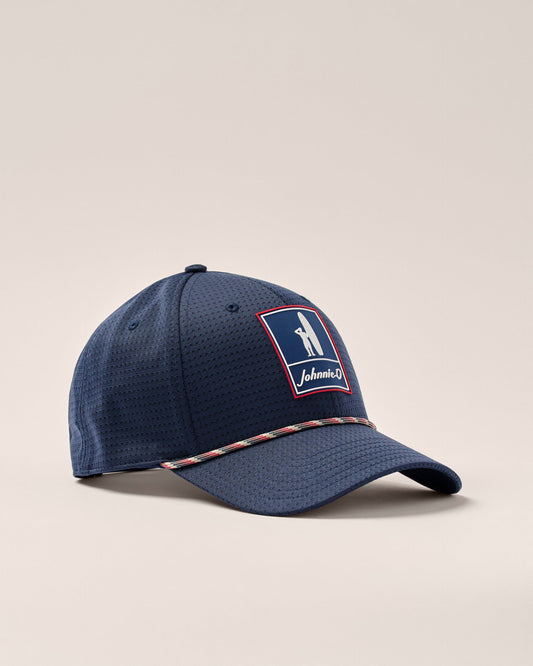 Johnnie-O Johnnie-O Square Logo Rope Hat