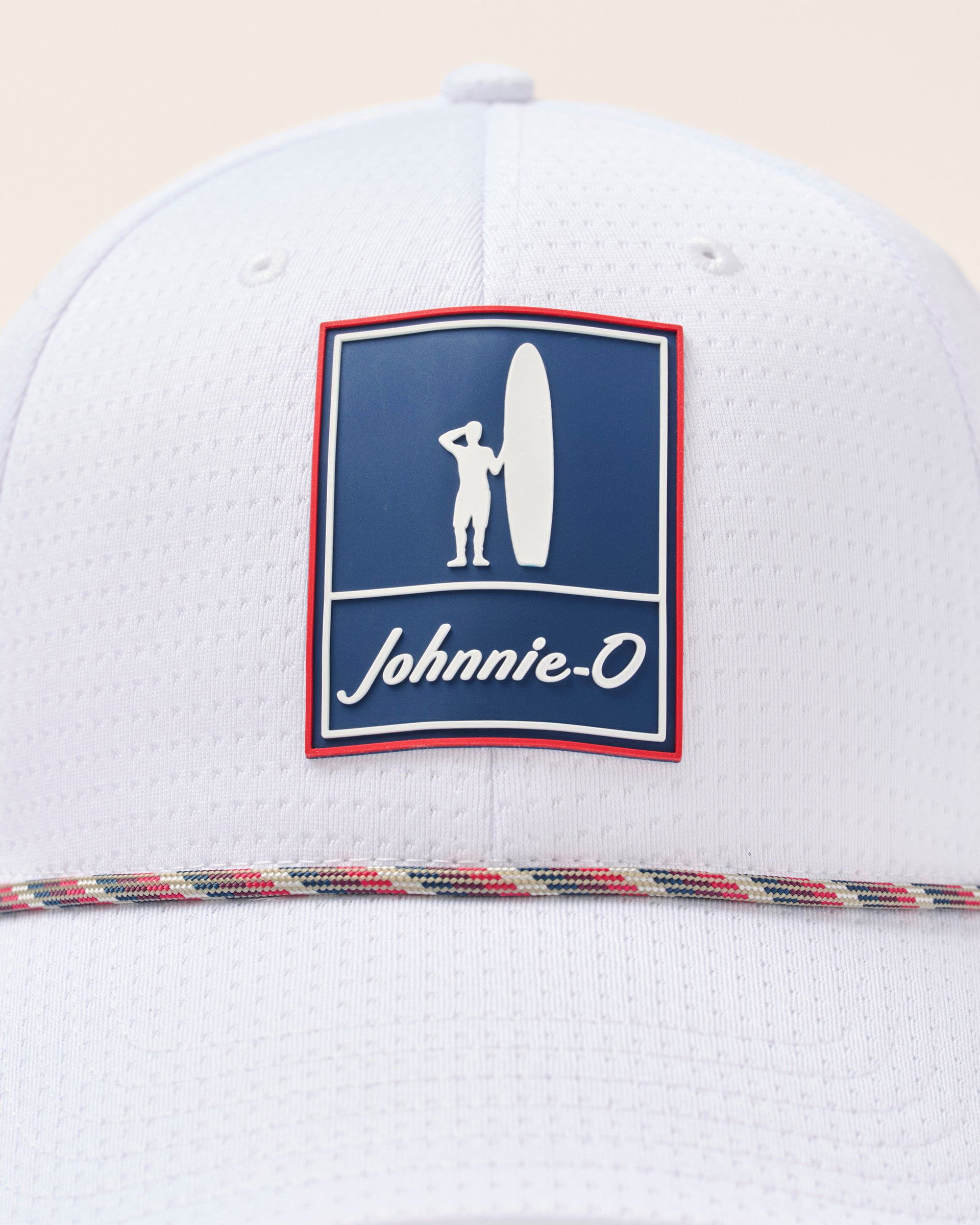 Johnnie-O Johnnie-O Square Logo Rope Hat