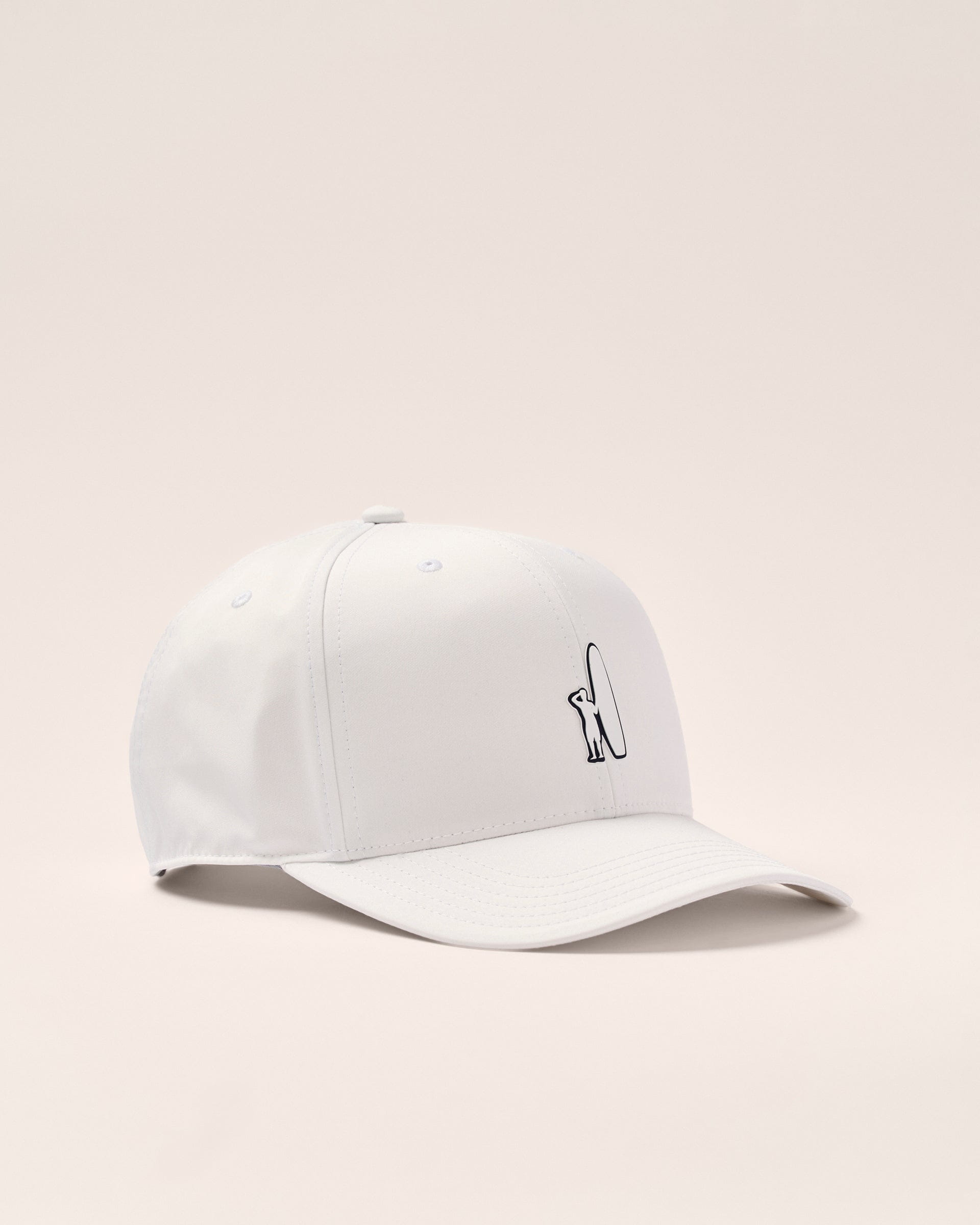 Johnnie-O Surfer Dude Performance Hat, White