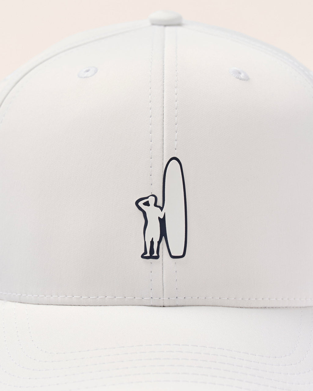Johnnie-O Surfer Dude Performance Hat, White
