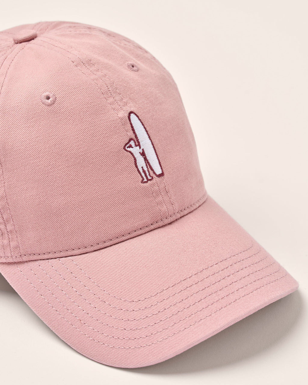 Johnnie-O Topper Baseball Hat, Ash Rose