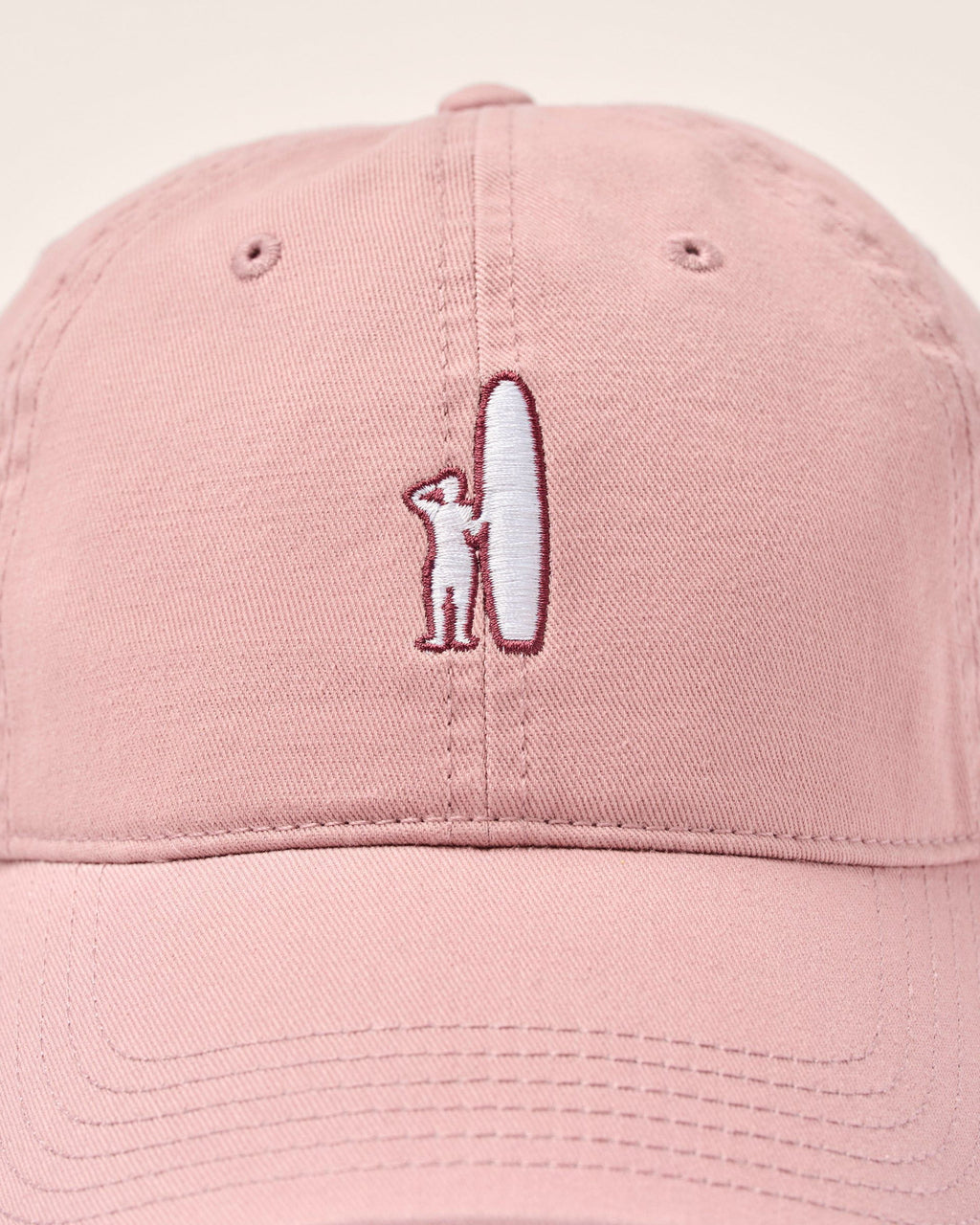 Johnnie-O Topper Baseball Hat, Ash Rose