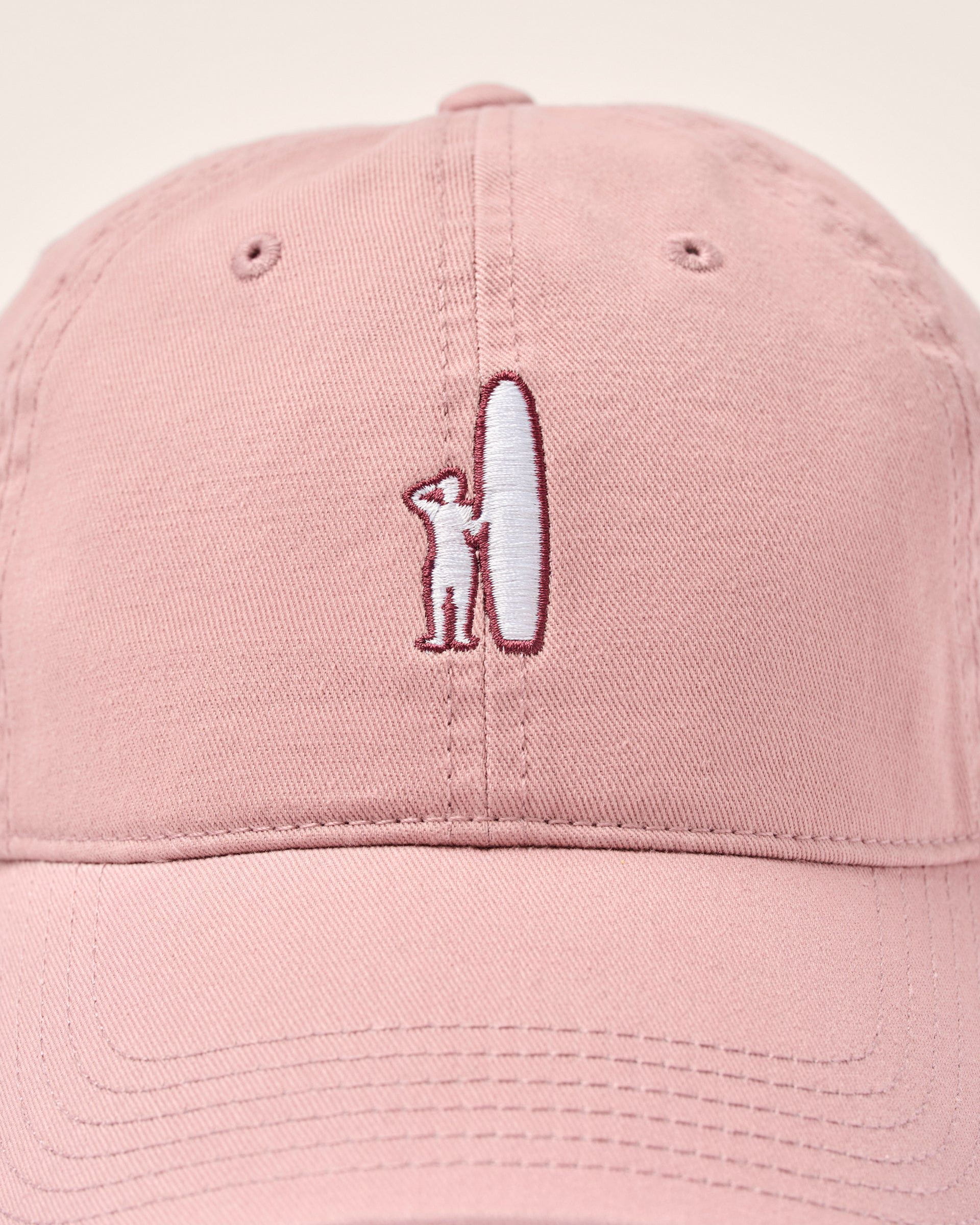 Johnnie-O Topper Baseball Hat, Ash Rose