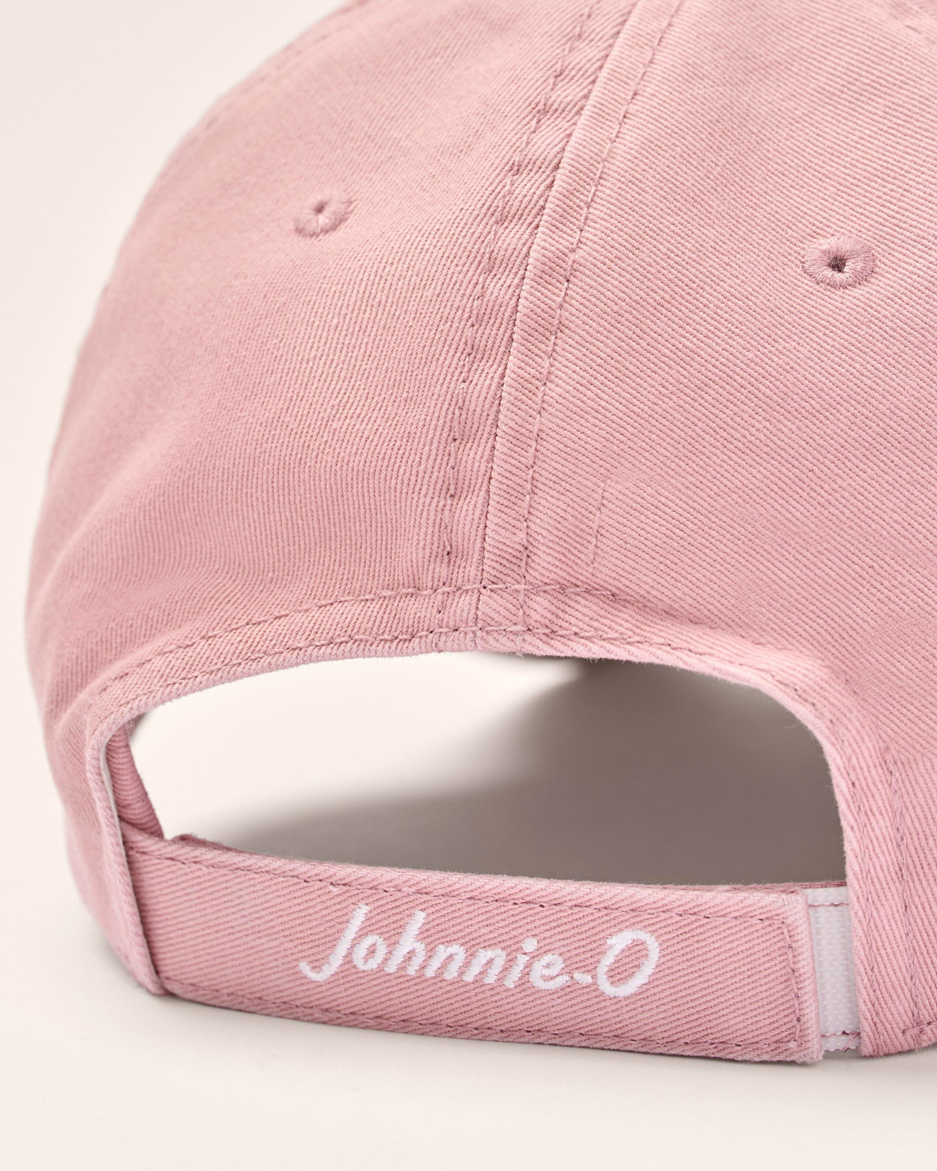 Johnnie-O Topper Baseball Hat, Ash Rose
