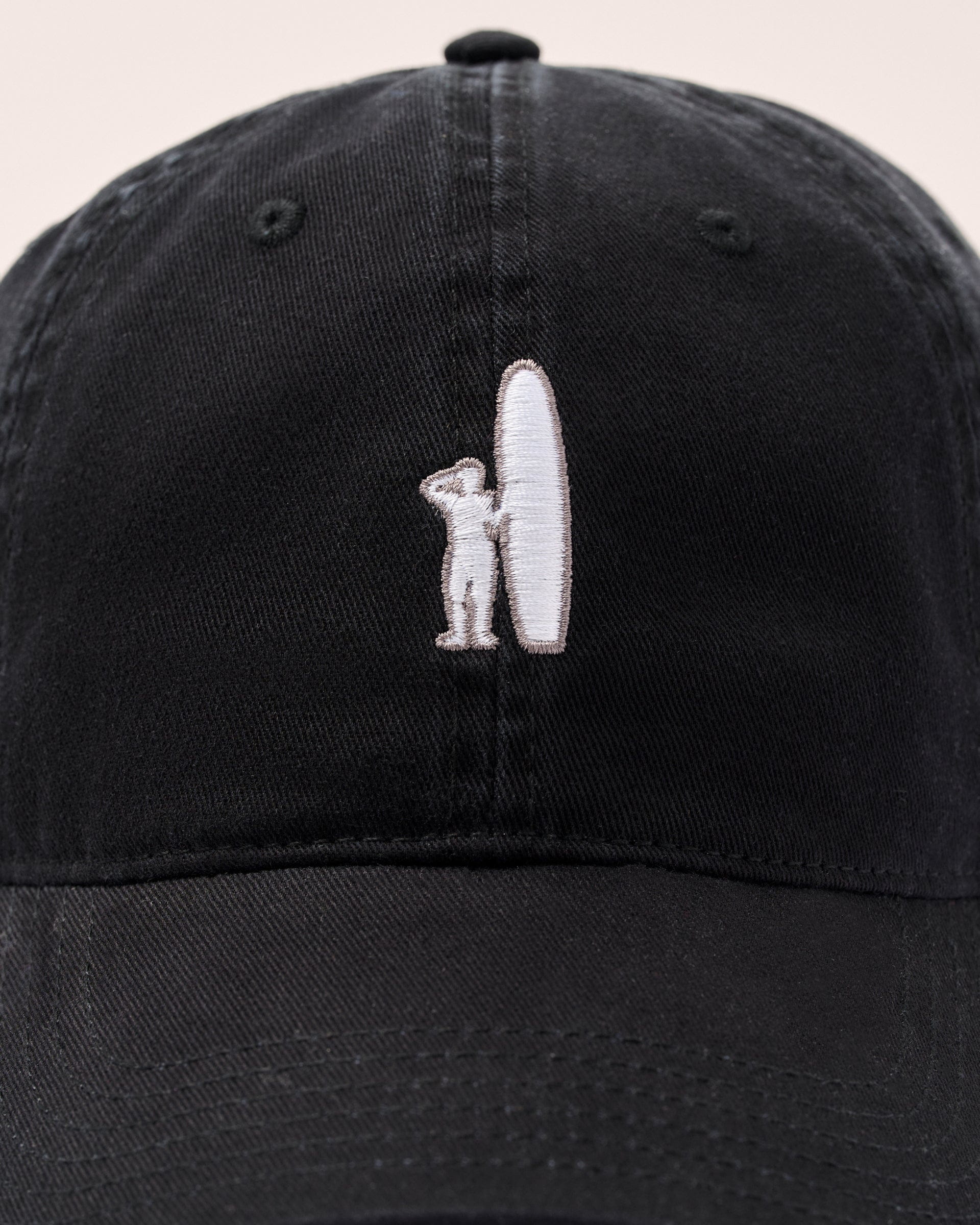 Johnnie-O Topper Baseball Hat, Black