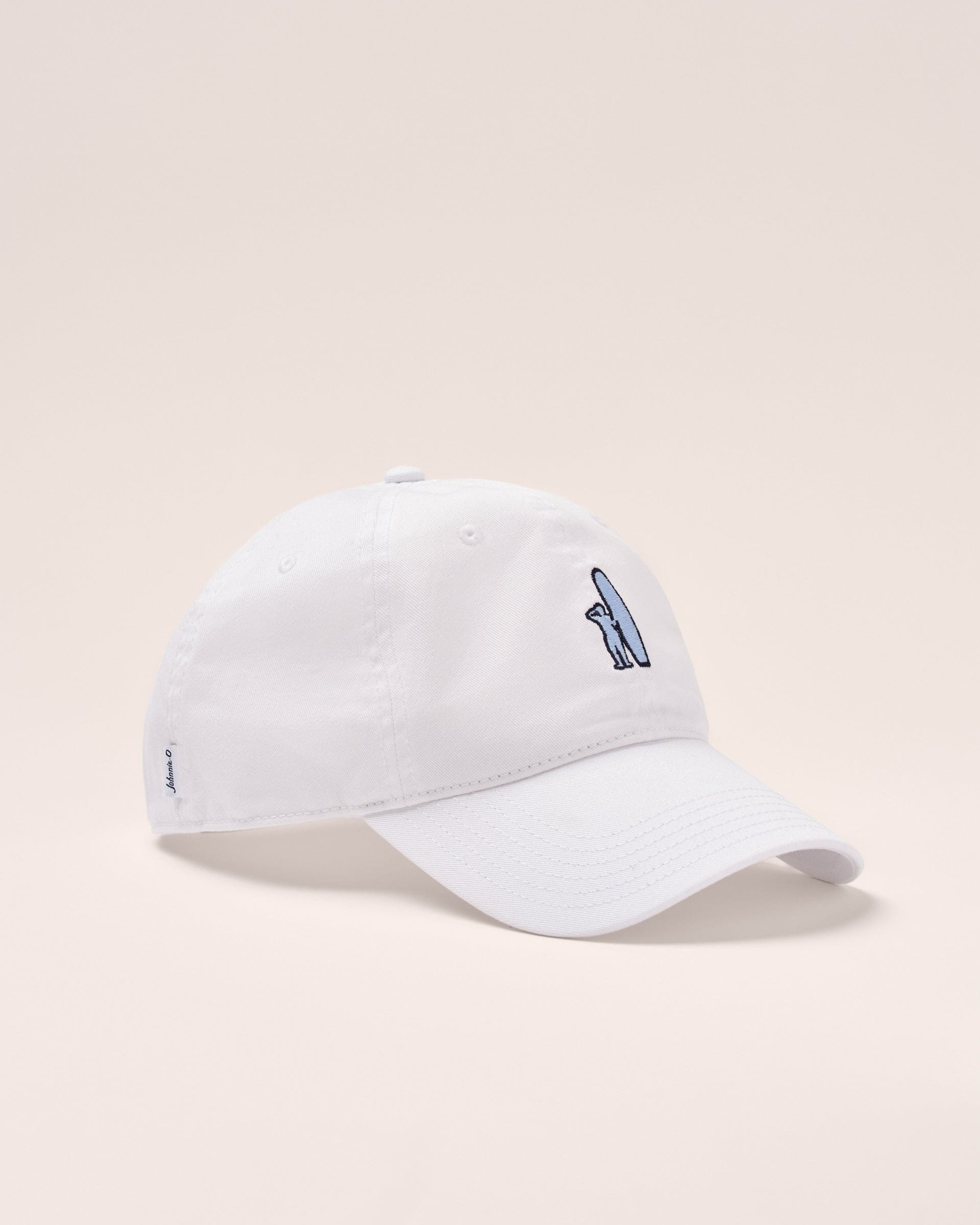 Johnnie-O Topper Baseball Hat, White