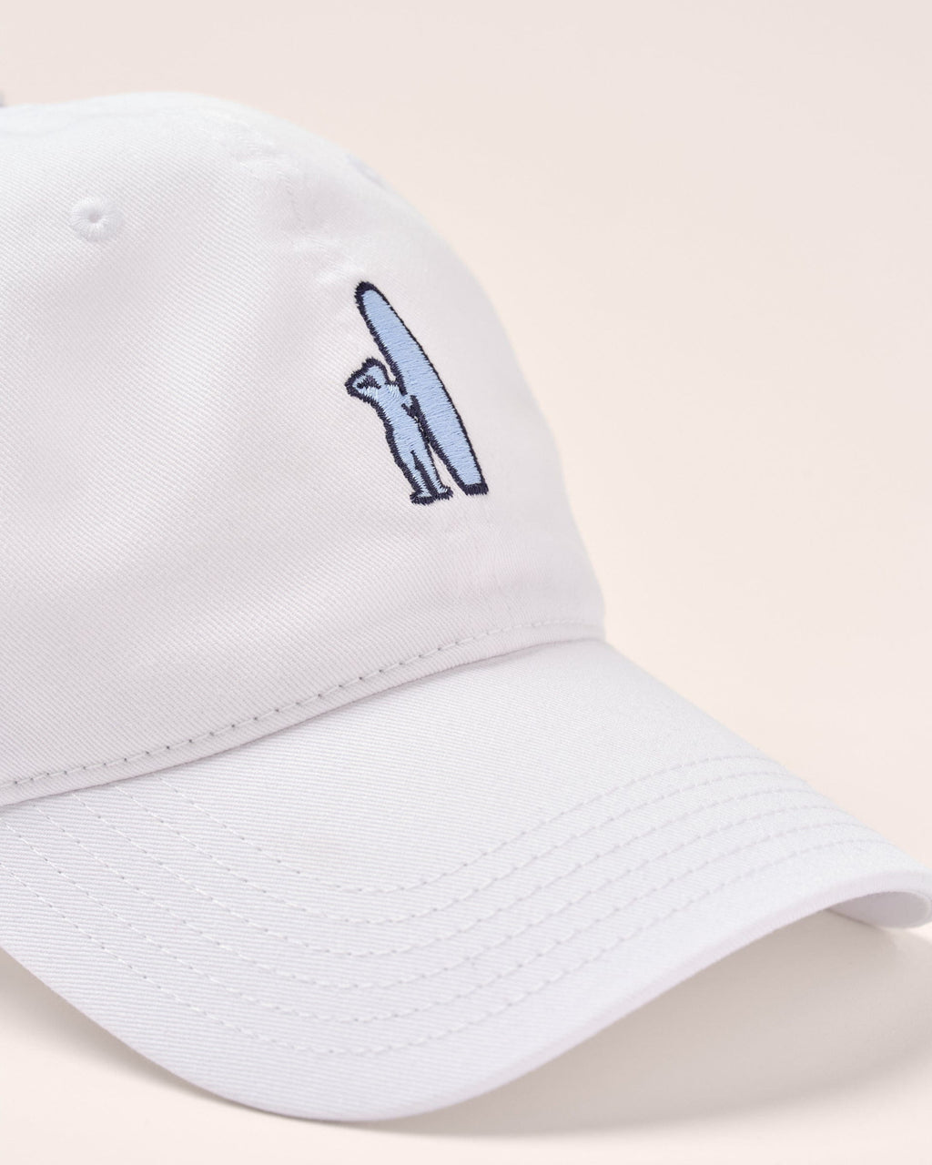 Johnnie-O Topper Baseball Hat, White