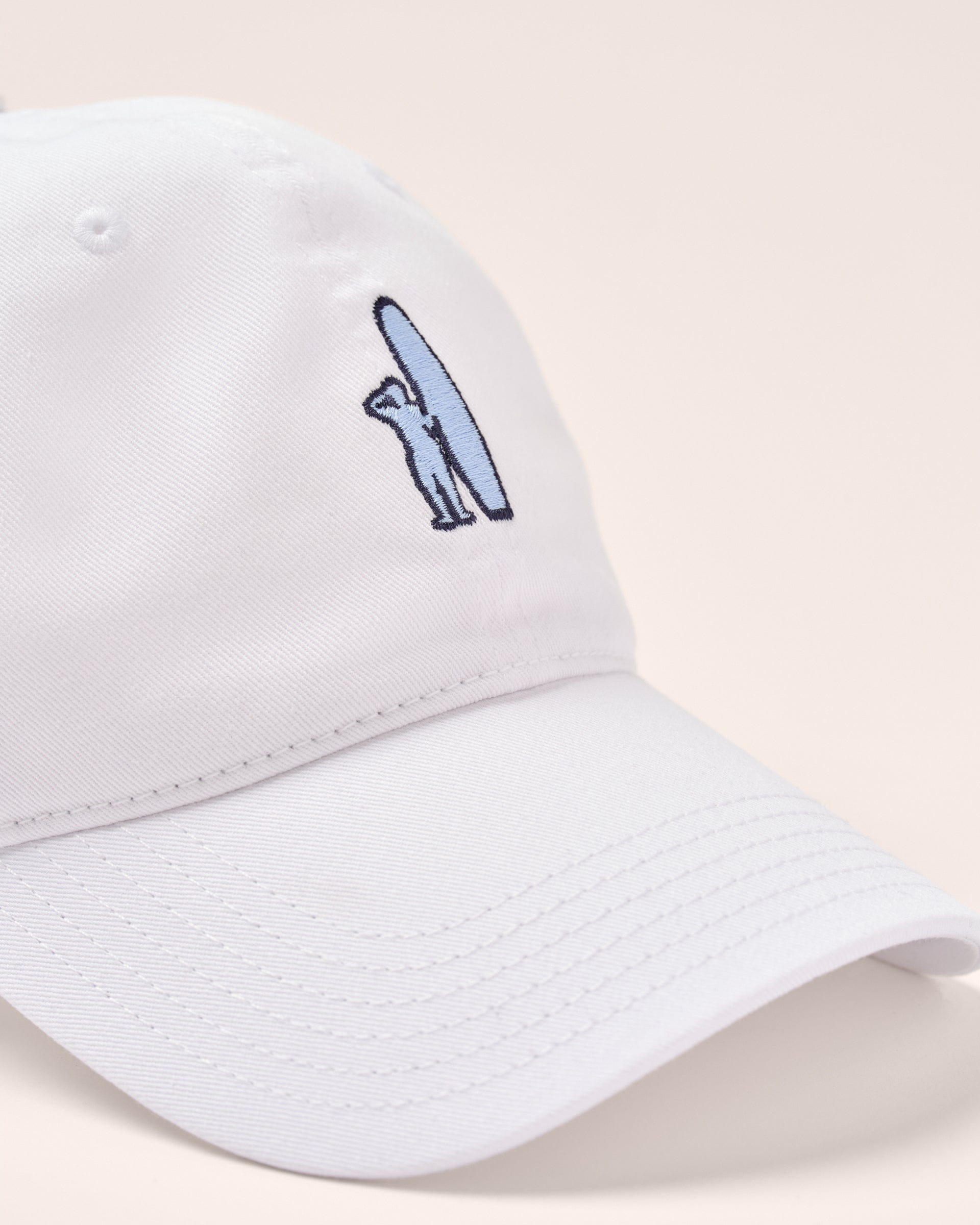 Johnnie-O Topper Baseball Hat, White