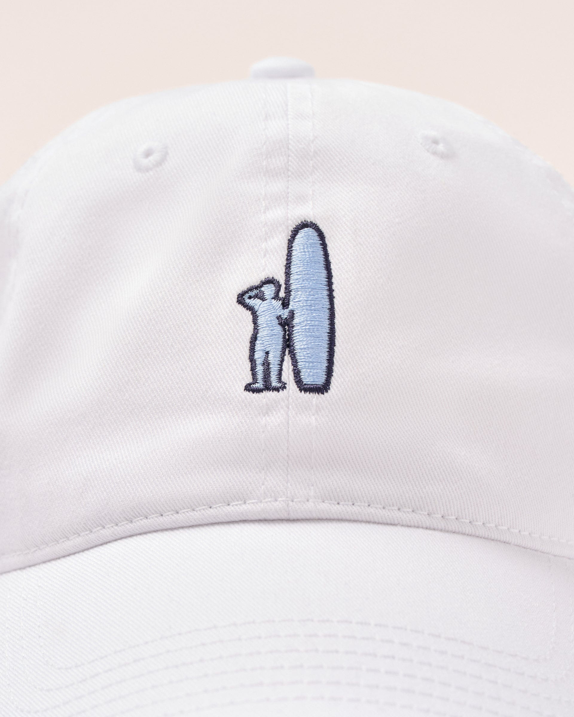 Johnnie-O Topper Baseball Hat, White