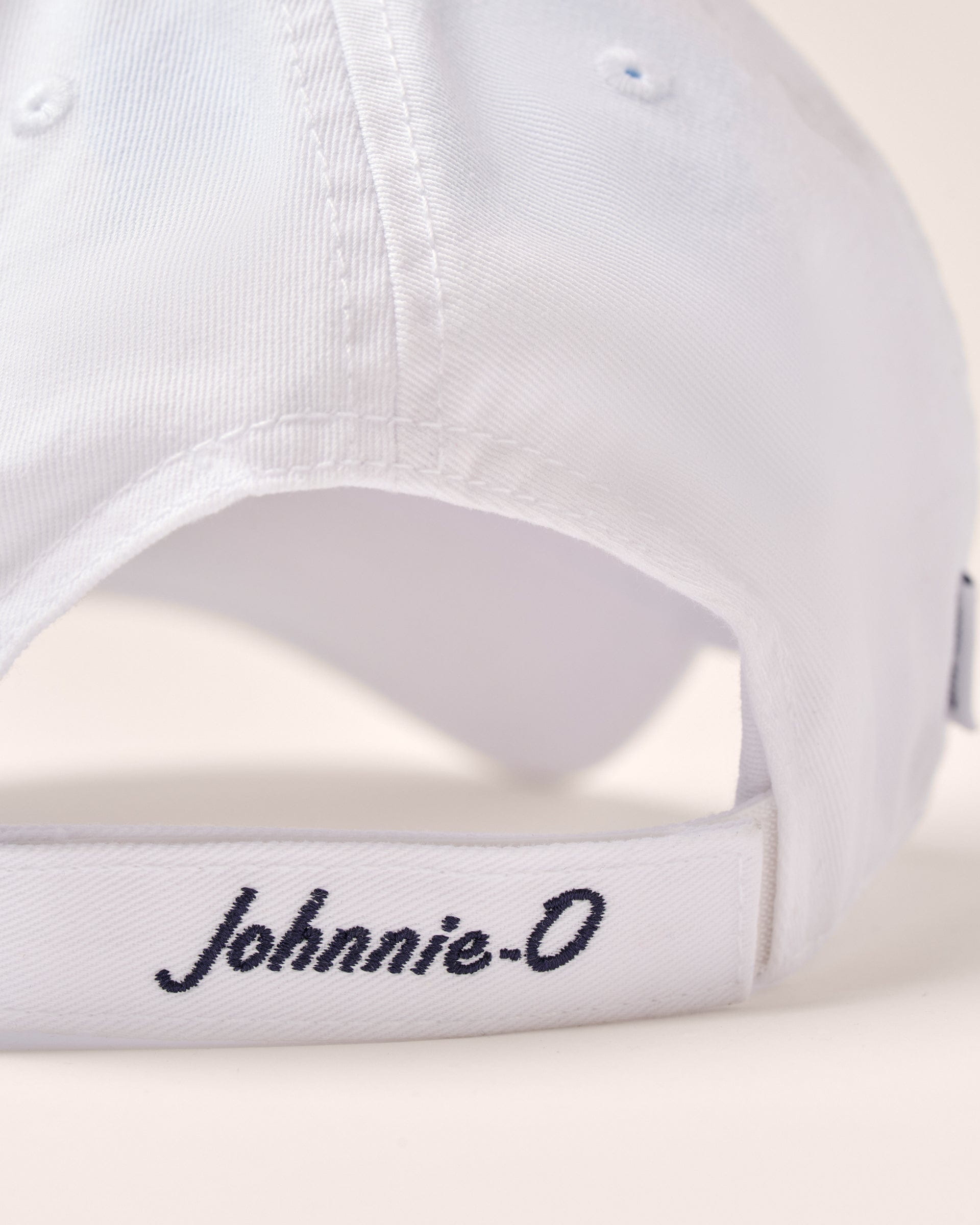 Johnnie-O Topper Baseball Hat, White