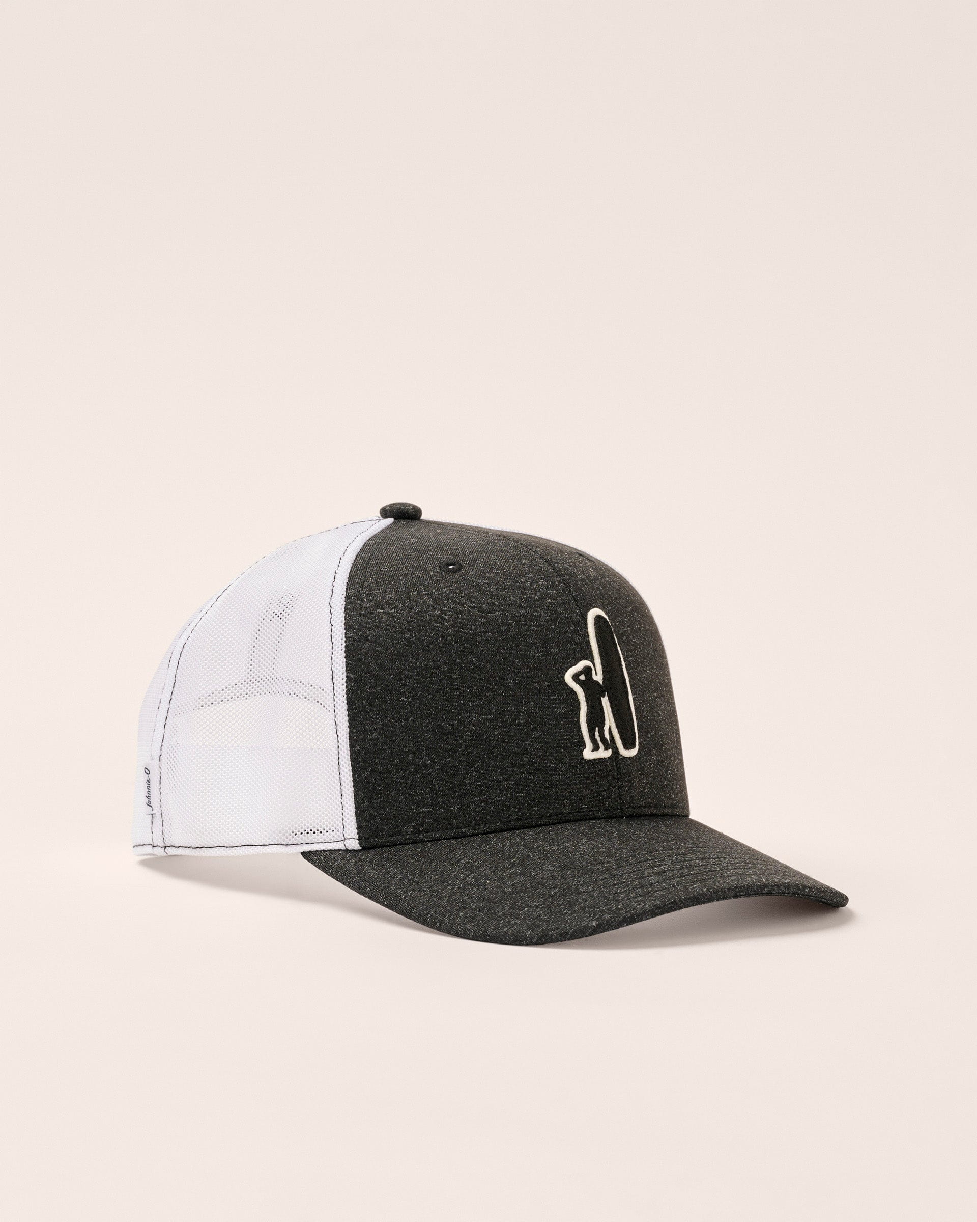 Johnnie-O The Varsity Mesh Trucker Hat, Black