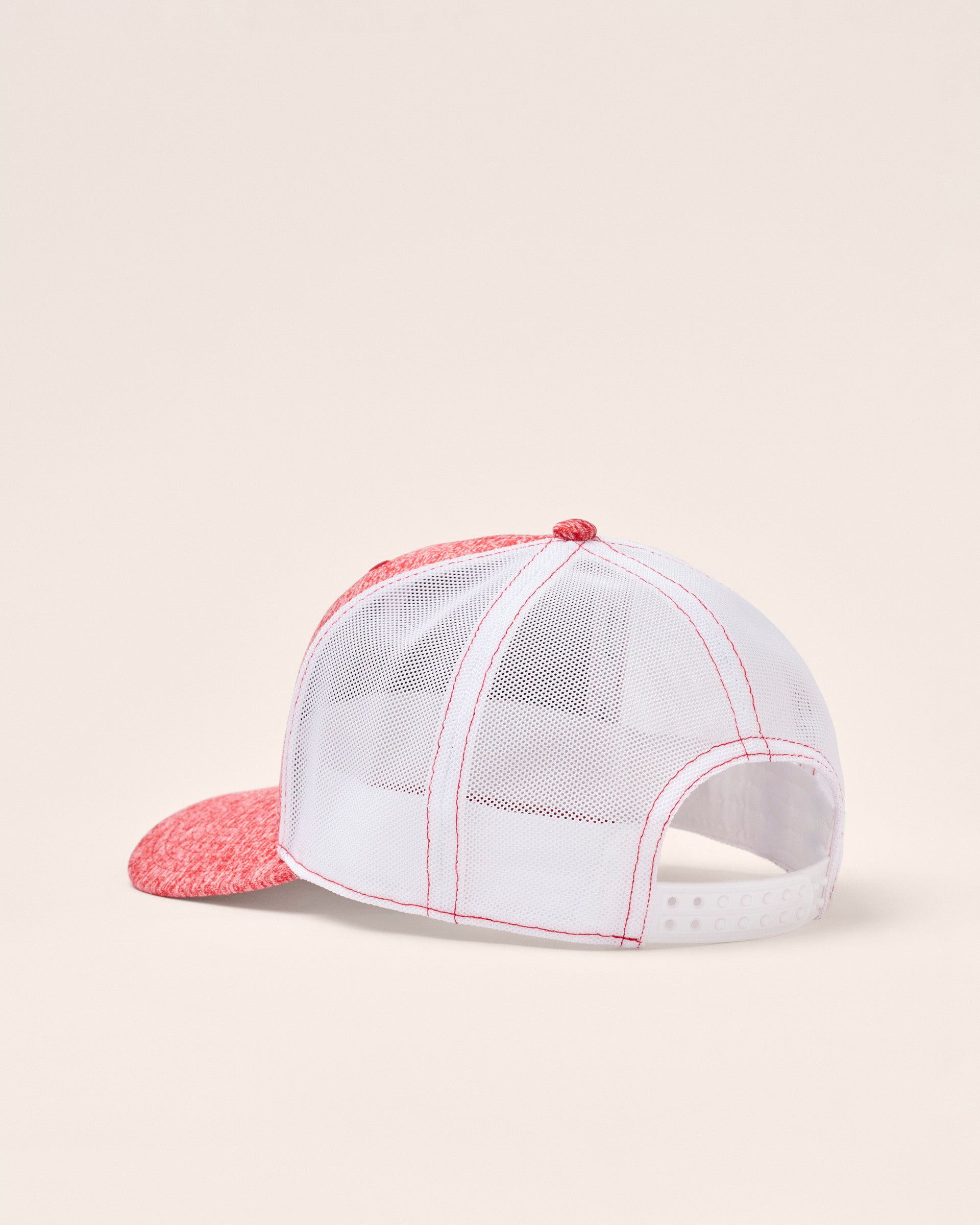 Johnnie-O The Varsity Mesh Trucker Hat, Crimson