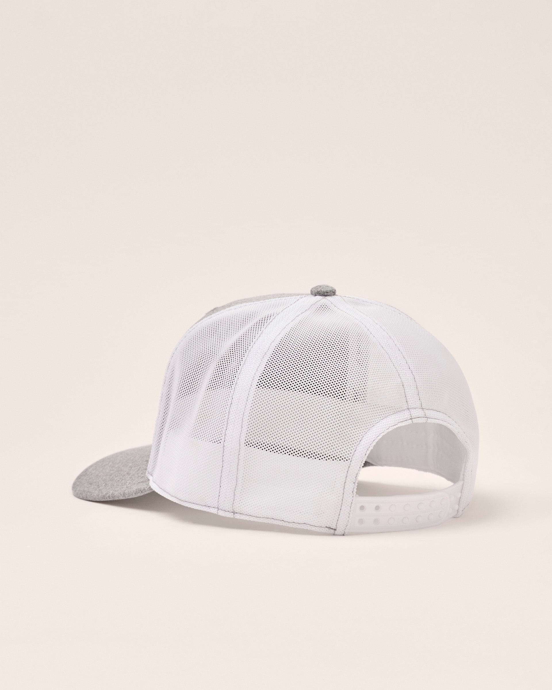 Johnnie-O The Varsity Mesh Trucker Hat, Gray