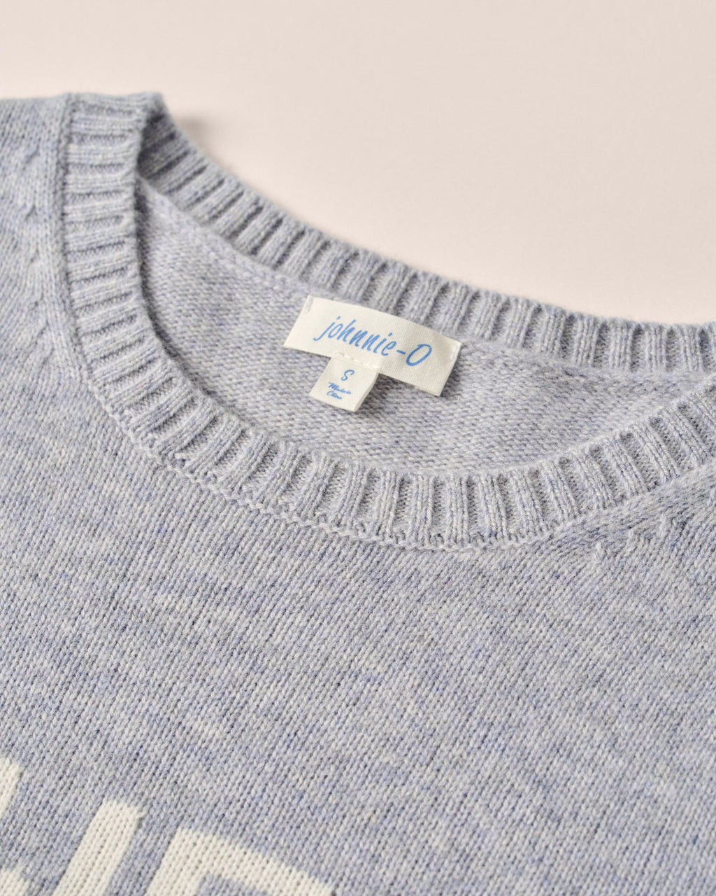 Johnnie-O Coastal Cashmere Blend Crewneck Sweater, Heather Gray