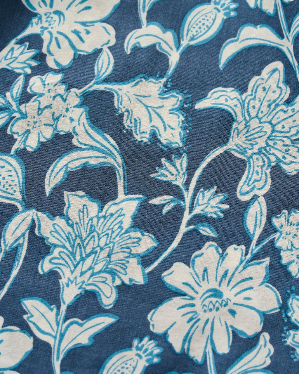 Johnnie-O Coleen Printed Blouse, Bering Sea