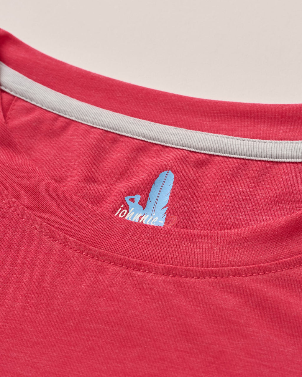 Johnnie-O Course Performance Long Sleeve T-Shirt, Raspberry Wine