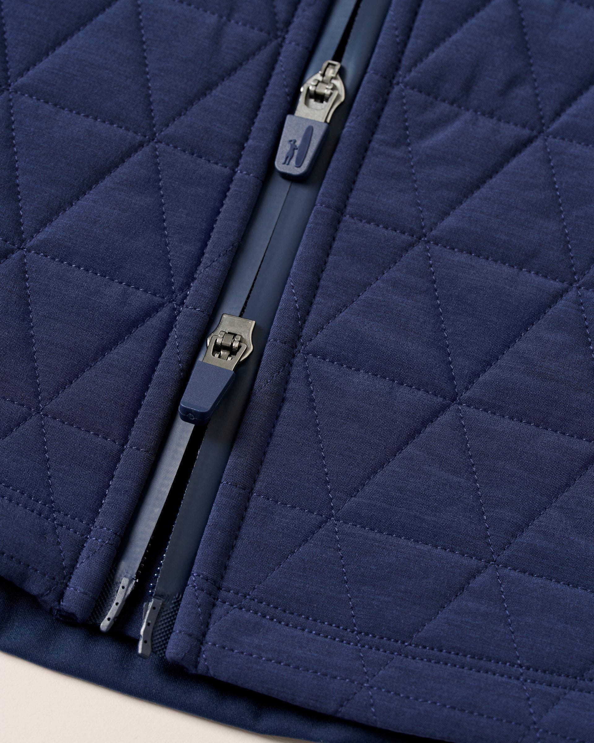 Johnnie-O Hannah Performance Mixed Media Jacket, Navy