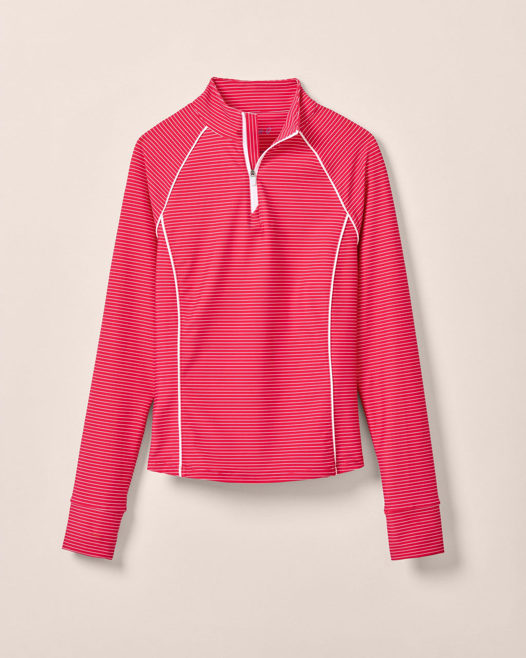 Johnnie-O Jasmine Performance 1/4 Zip Pullover, Raspberry Wine