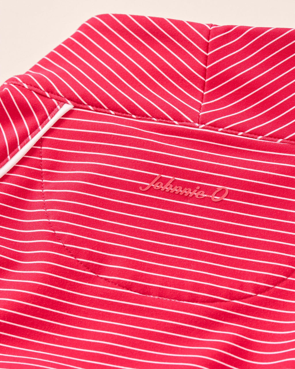 Johnnie-O Jasmine Performance 1/4 Zip Pullover, Raspberry Wine